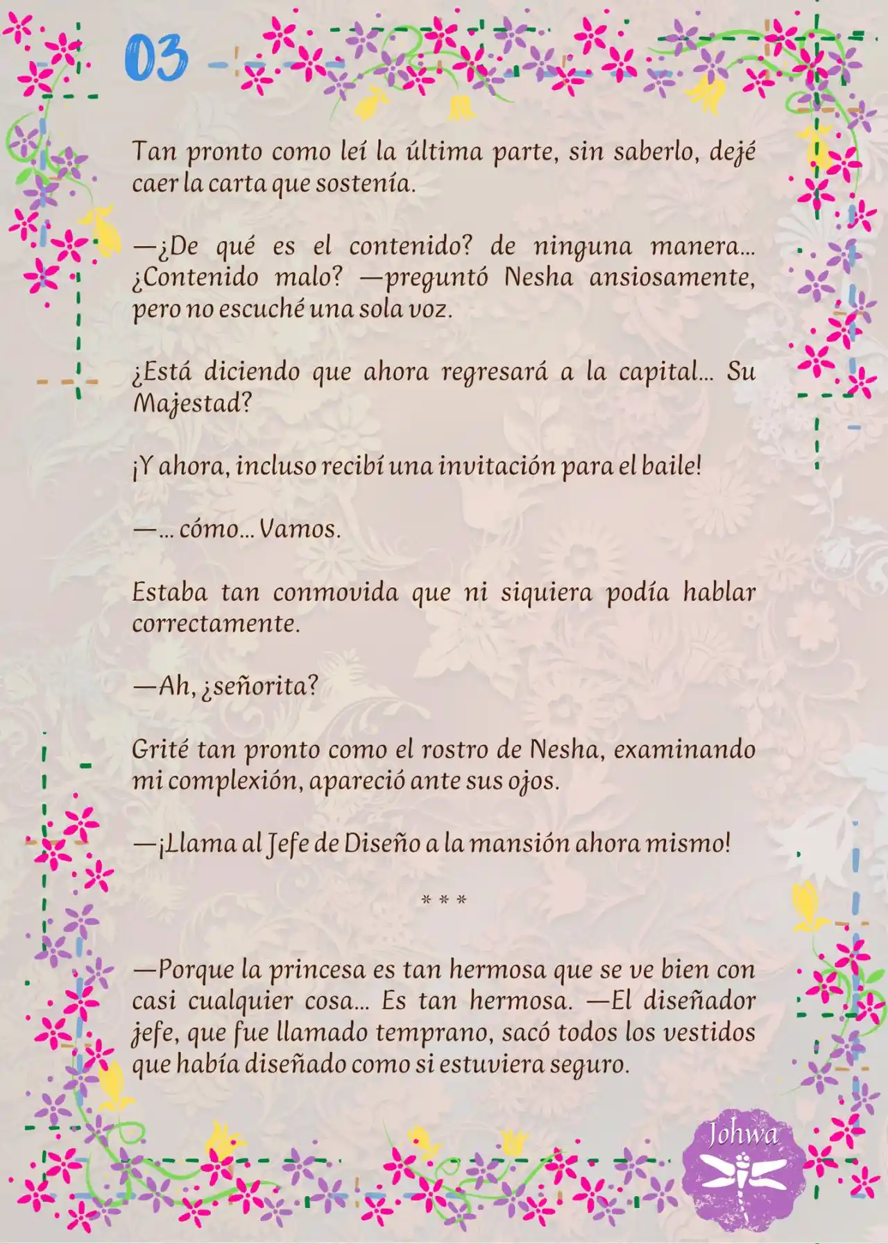 ¡¿La Popular Escritora De BL Es La Futura Princesa Heredera?! (Novela) - Capítulo 8 - Página 5 - LectorTMOo