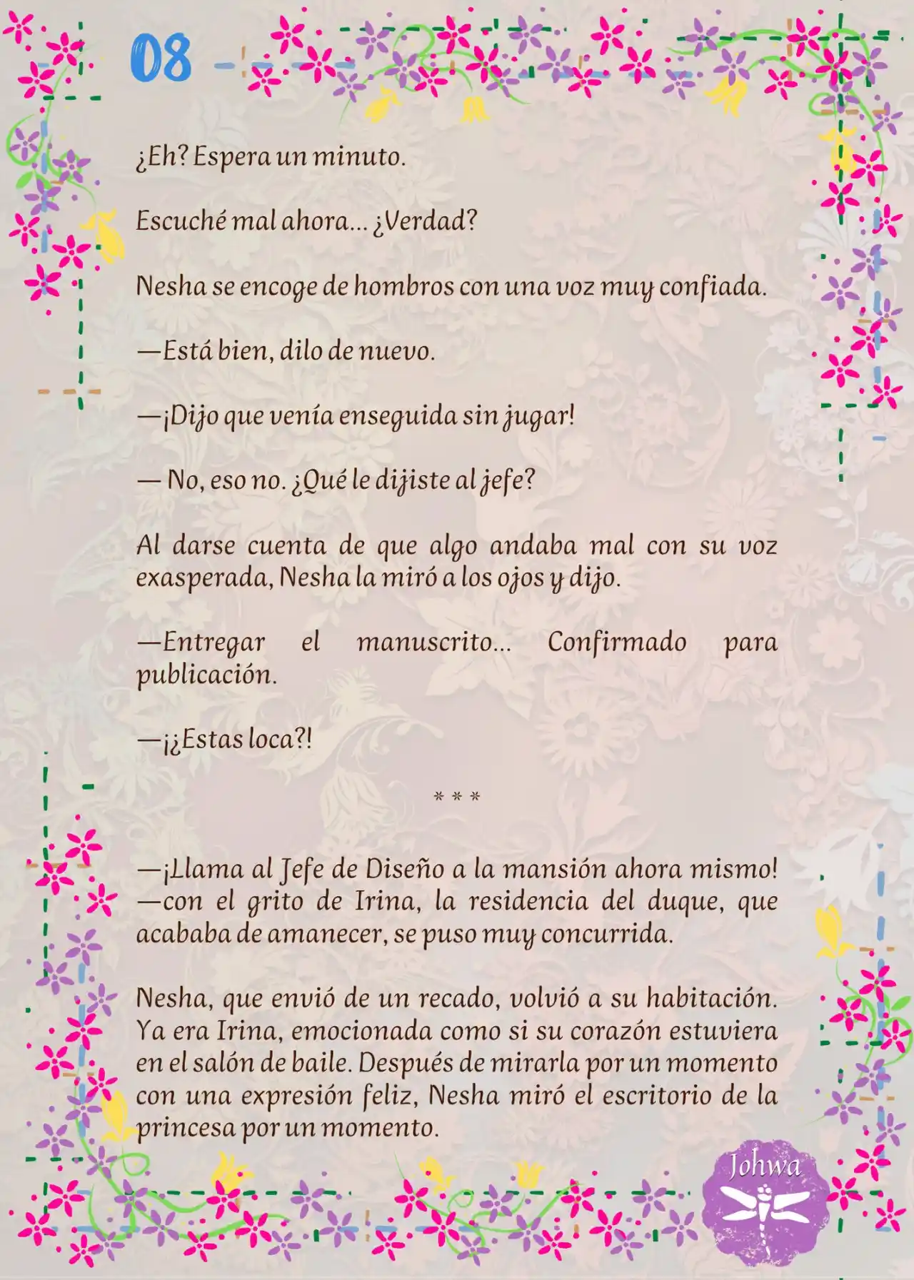 ¡¿La Popular Escritora De BL Es La Futura Princesa Heredera?! (Novela) - Capítulo 8 - Página 10 - LectorTMOo