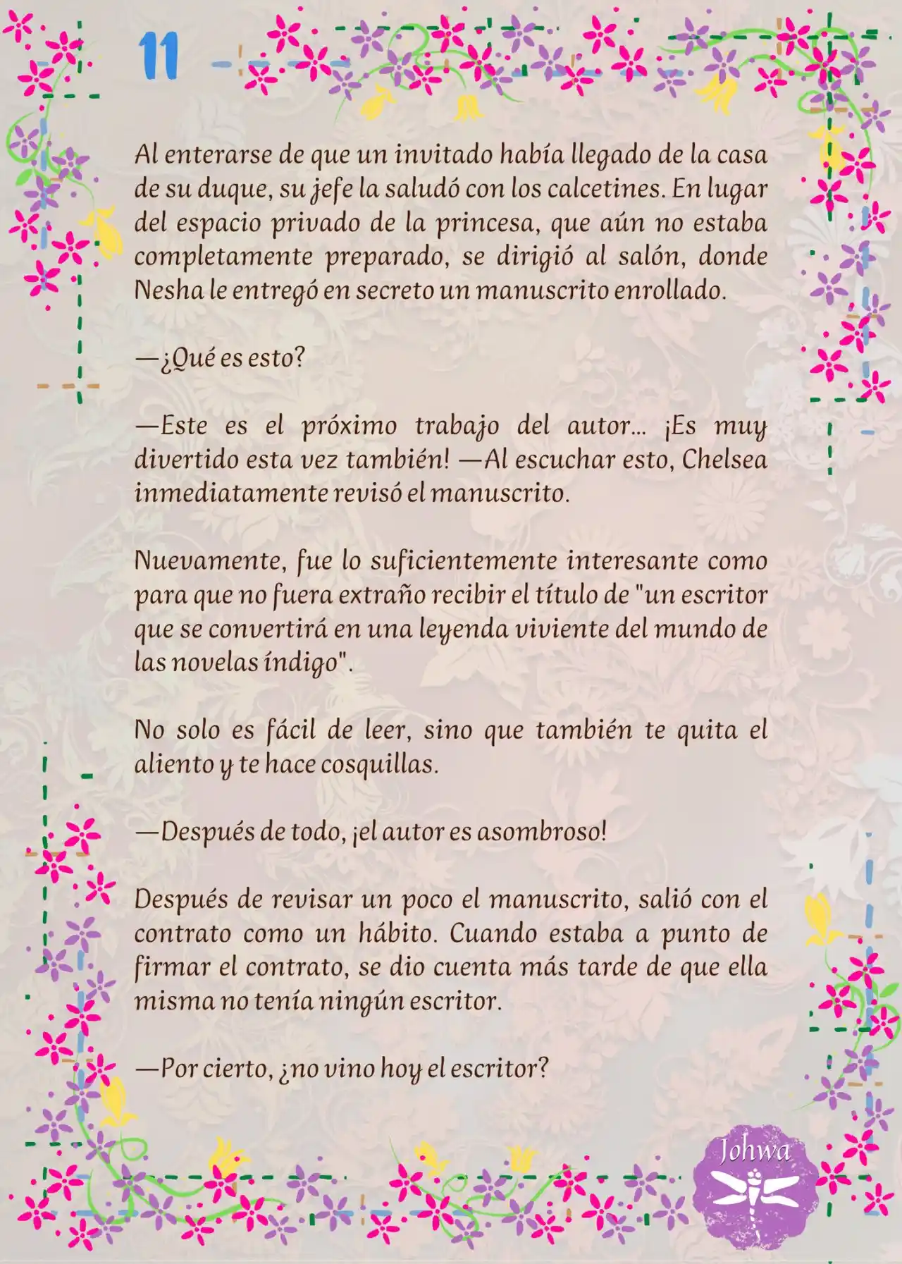 ¡¿La Popular Escritora De BL Es La Futura Princesa Heredera?! (Novela) - Capítulo 8 - Página 13 - LectorTMOo