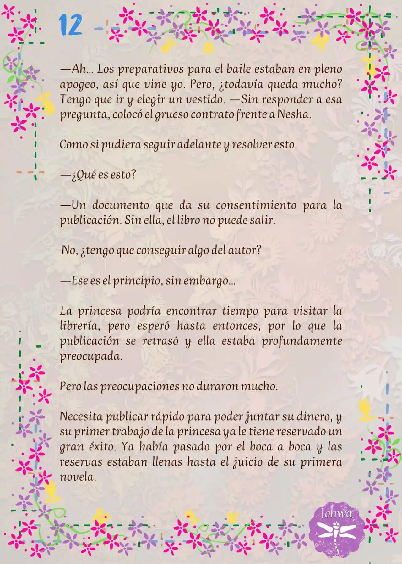 ¡¿La Popular Escritora De BL Es La Futura Princesa Heredera?! (Novela) - Capítulo 8 - Página 14 - LectorTMOo