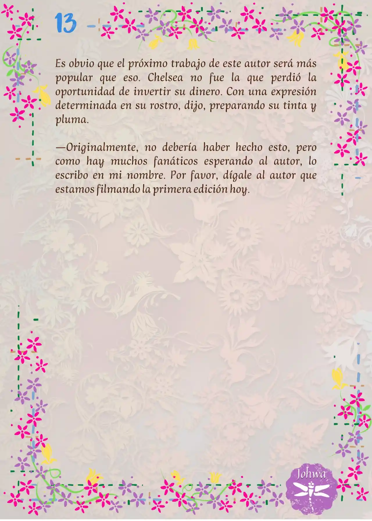 ¡¿La Popular Escritora De BL Es La Futura Princesa Heredera?! (Novela) - Capítulo 8 - Página 15 - LectorTMOo