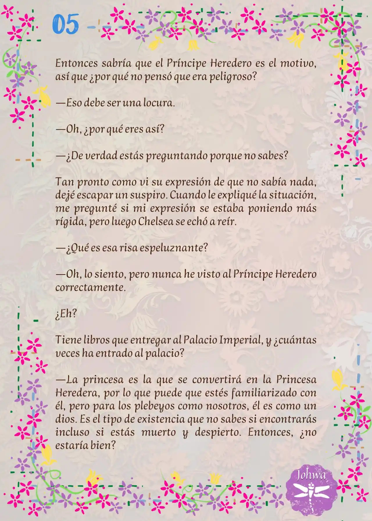 ¡¿La Popular Escritora De BL Es La Futura Princesa Heredera?! (Novela) - Capítulo 9 - Página 7 - LectorTMOo