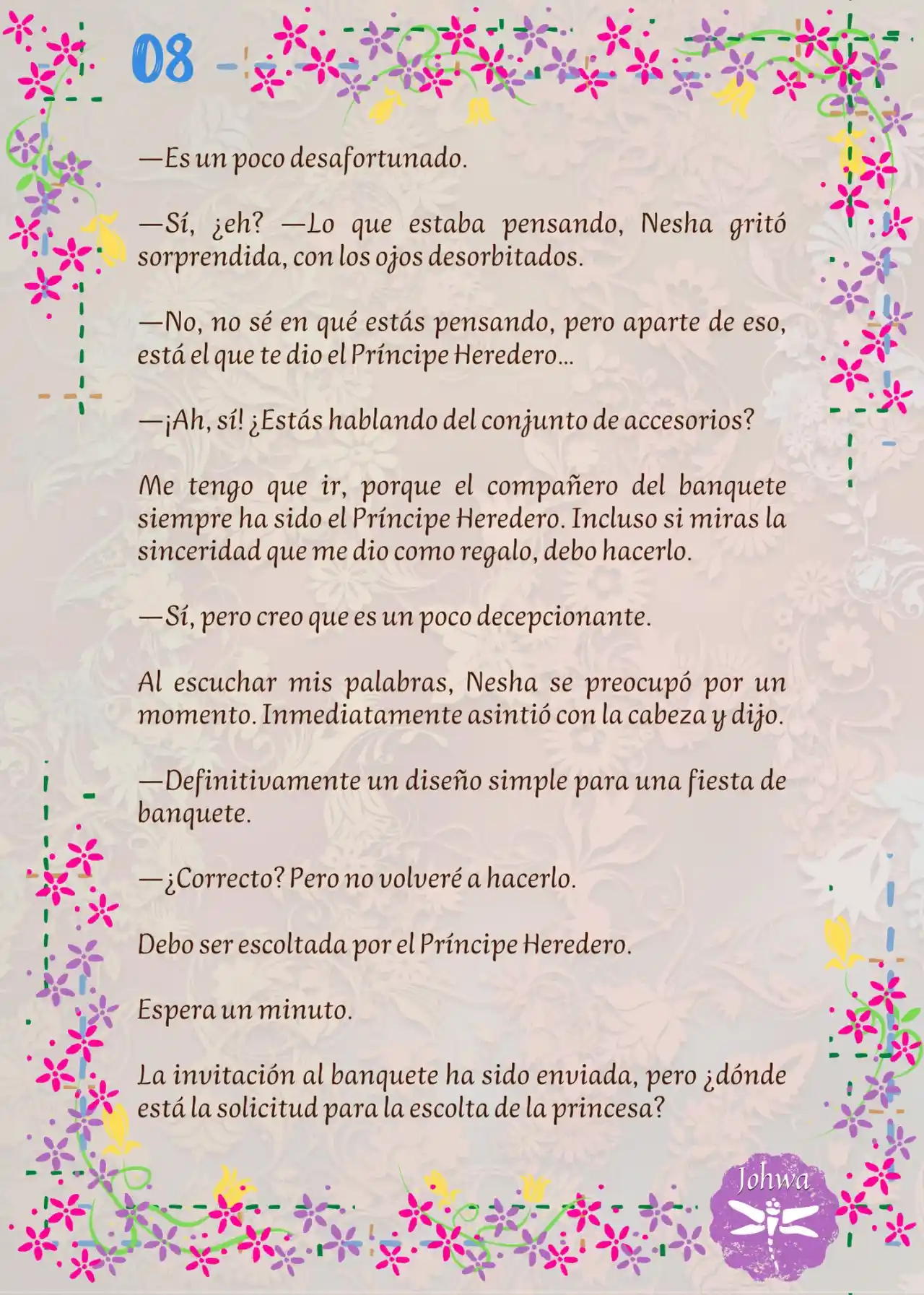¡¿La Popular Escritora De BL Es La Futura Princesa Heredera?! (Novela) - Capítulo 9 - Página 10 - LectorTMOo