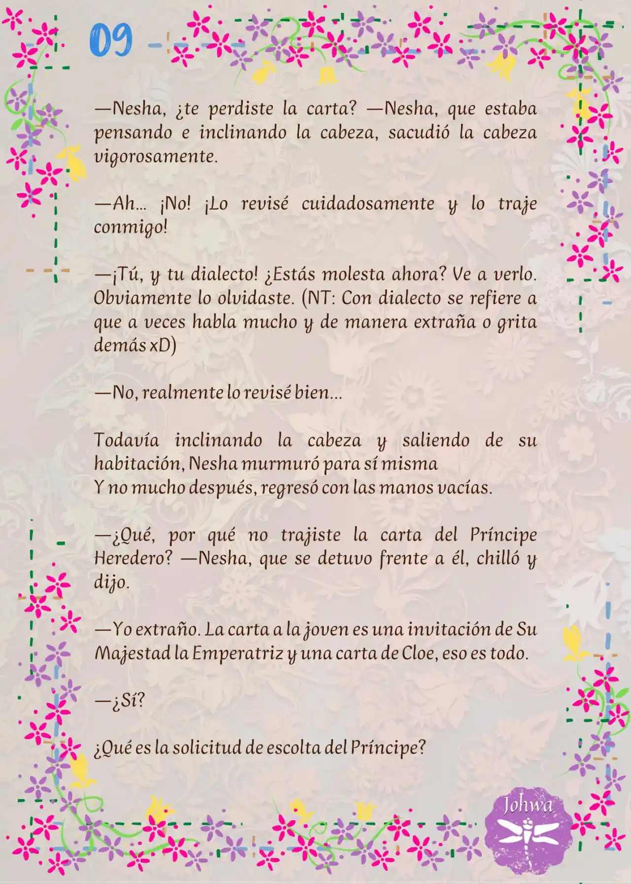 ¡¿La Popular Escritora De BL Es La Futura Princesa Heredera?! (Novela) - Capítulo 9 - Página 11 - LectorTMOo