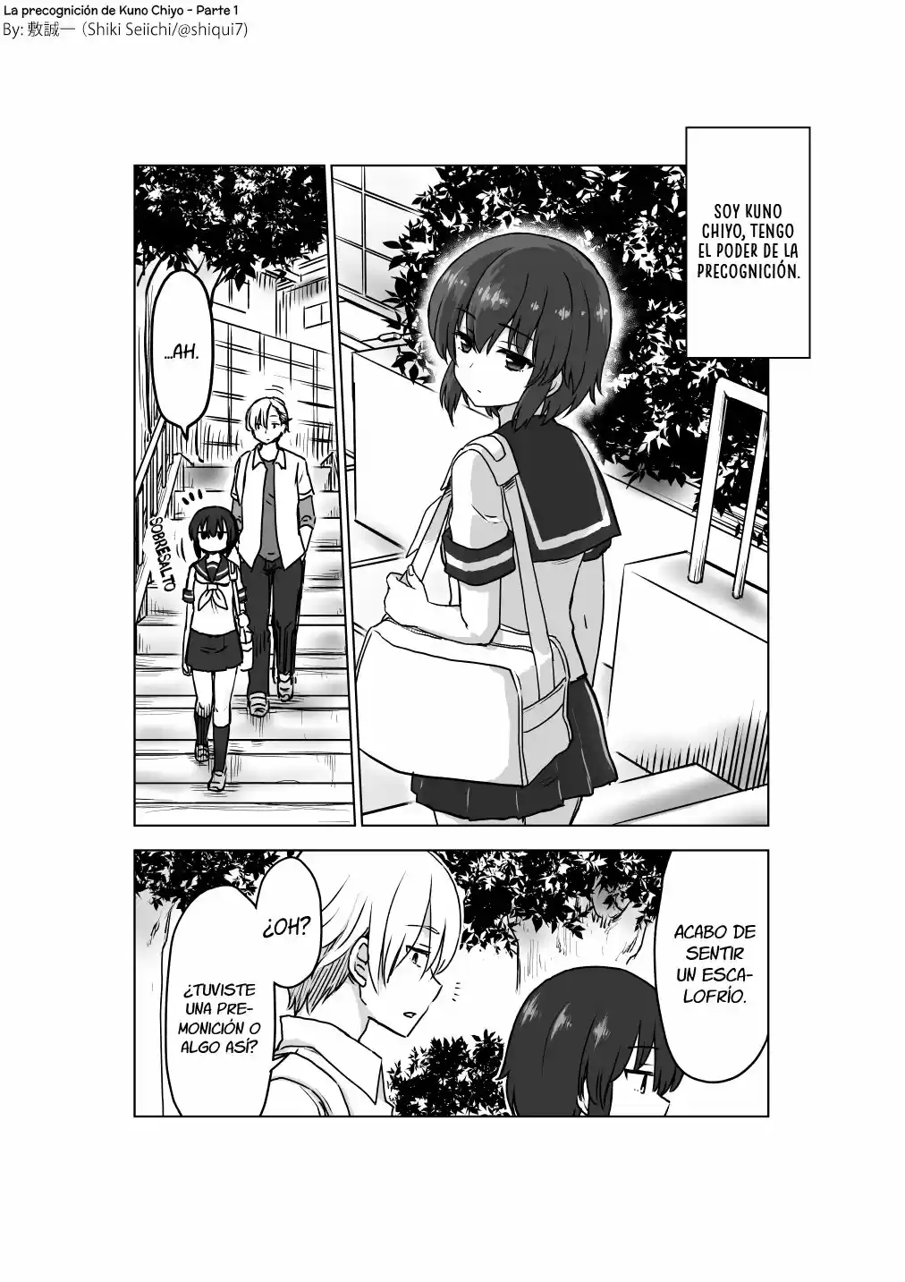 La Precognicion De Kuno Chiyo - Capítulo 1 - Página 2 - LectorTMOo