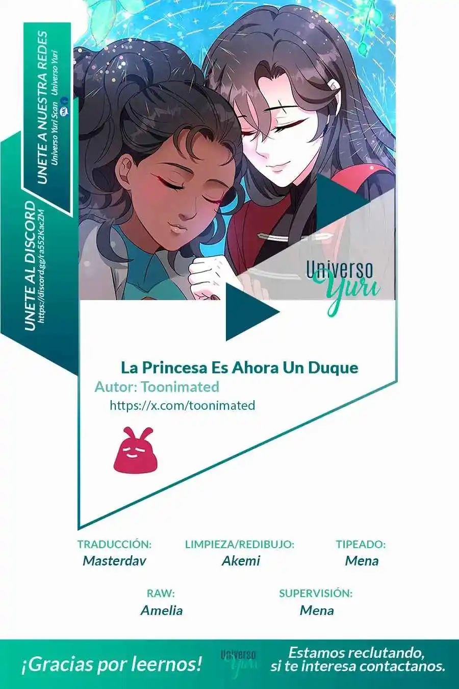 La Princesa Ahora Es Un Duque - Capítulo 10 - Página 1 - LectorTMOo