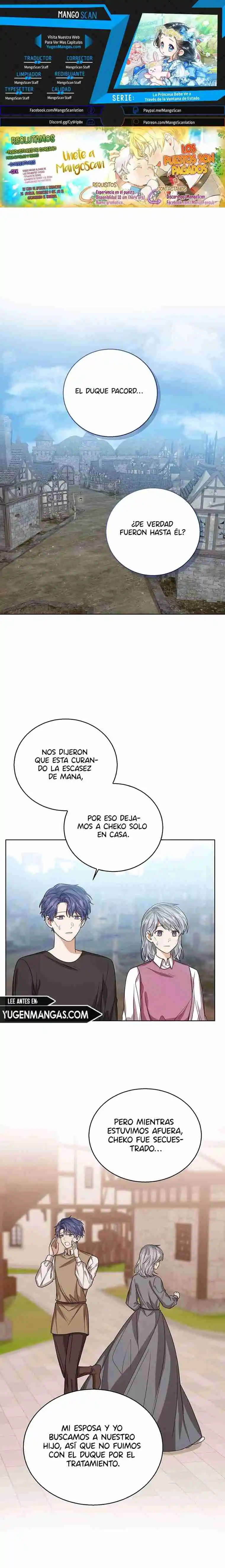 La Princesa Bebe Ve A Traves De La Ventana De Estado - Capítulo 68 - Página 1 - LectorTMOo