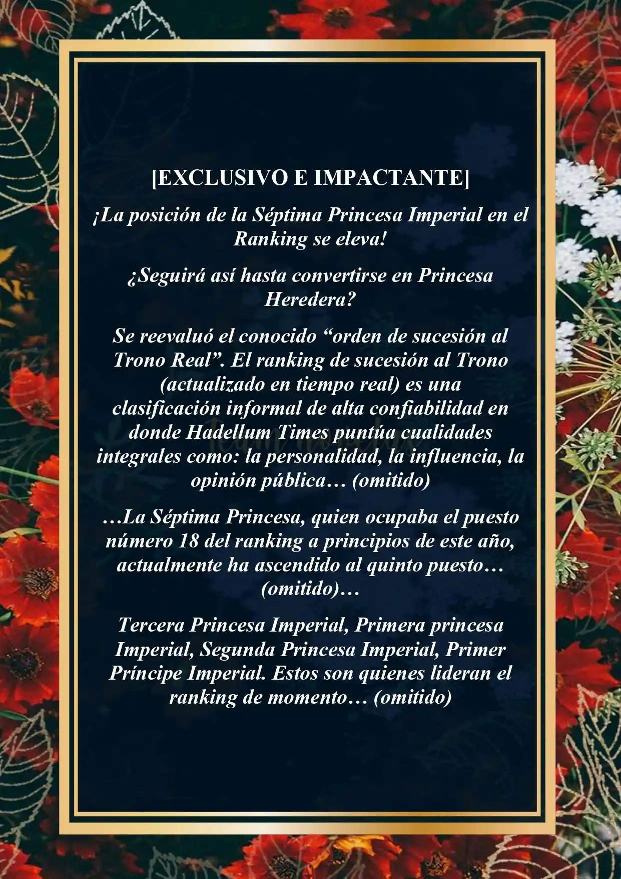 La Princesa Controla Al Traidor (Novela) - Capítulo 103 - Página 6 - LectorTMOo
