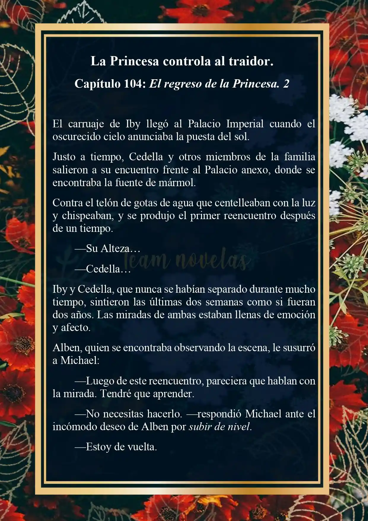 La Princesa Controla Al Traidor (Novela) - Capítulo 104 - Página 2 - LectorTMOo