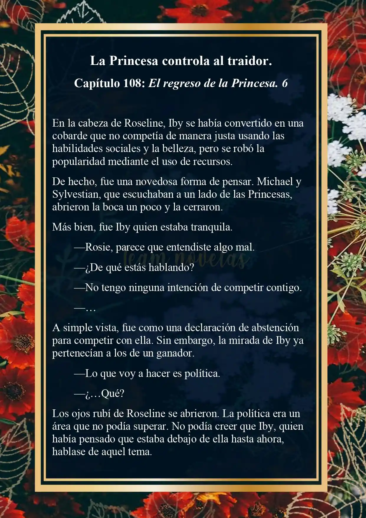 La Princesa Controla Al Traidor (Novela) - Capítulo 108 - Página 2 - LectorTMOo