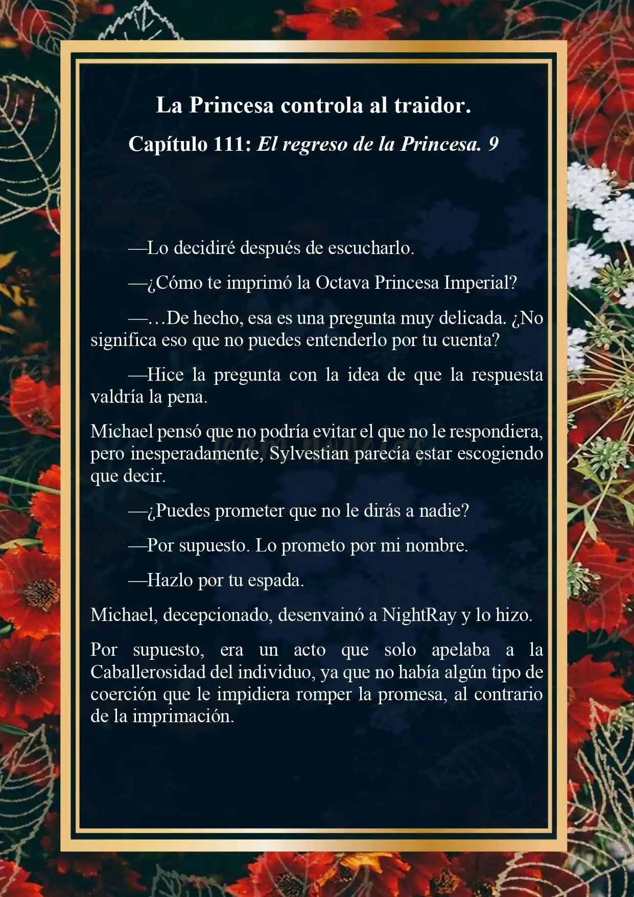 La Princesa Controla Al Traidor (Novela) - Capítulo 111 - Página 2 - LectorTMOo