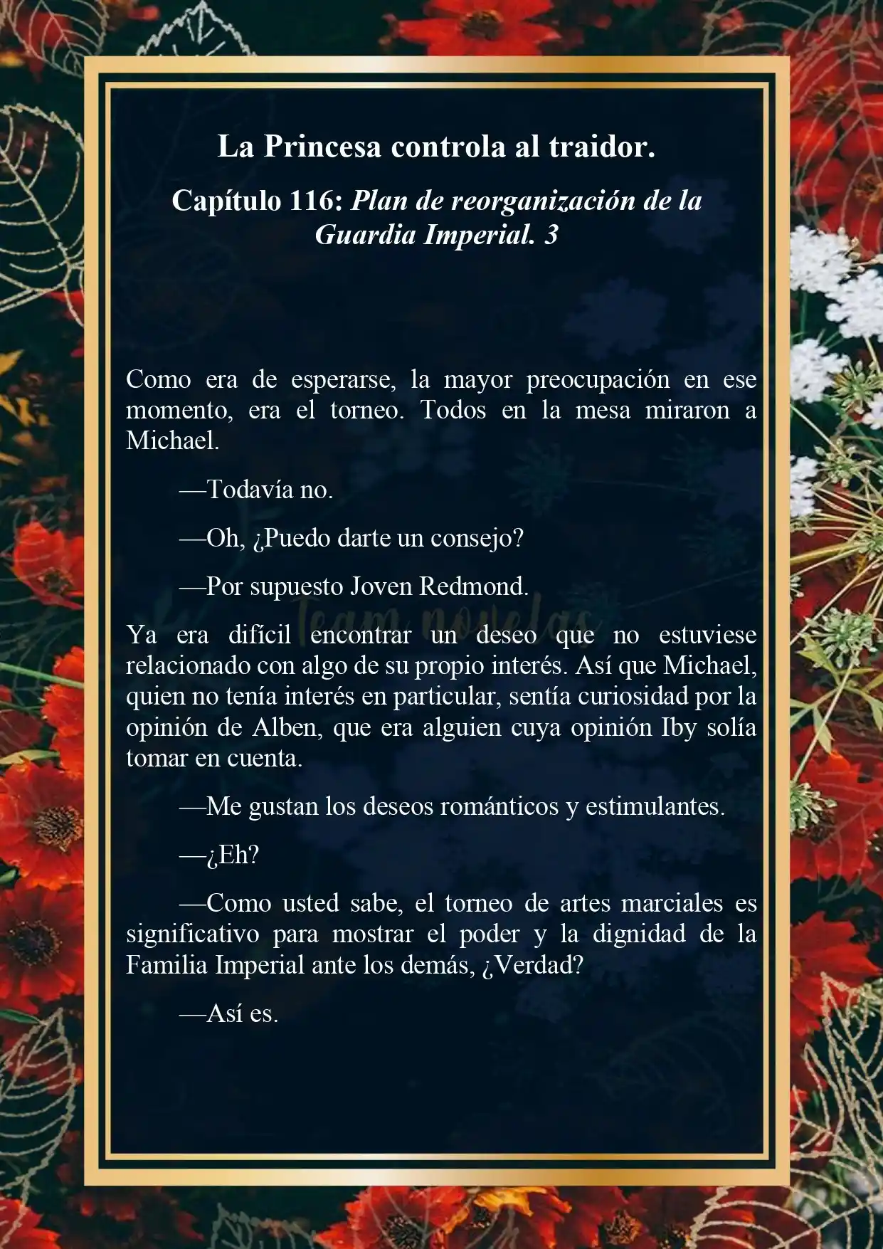 La Princesa Controla Al Traidor (Novela) - Capítulo 116 - Página 2 - LectorTMOo