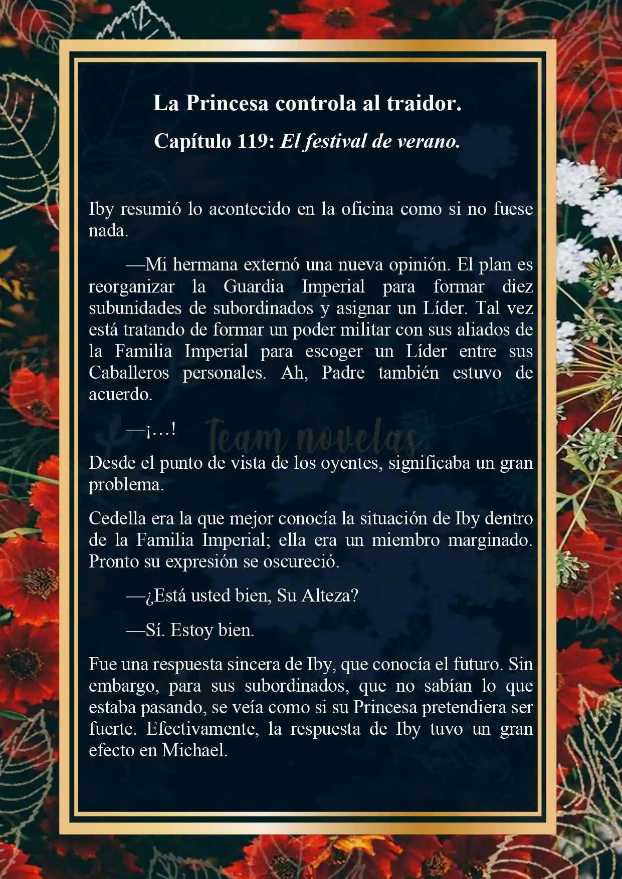 La Princesa Controla Al Traidor (Novela) - Capítulo 119 - Página 2 - LectorTMOo
