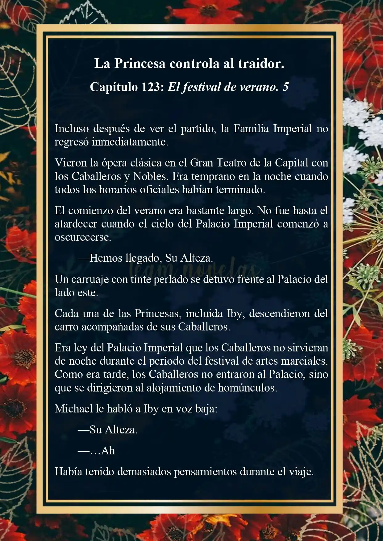 La Princesa Controla Al Traidor (Novela) - Capítulo 123 - Página 2 - LectorTMOo