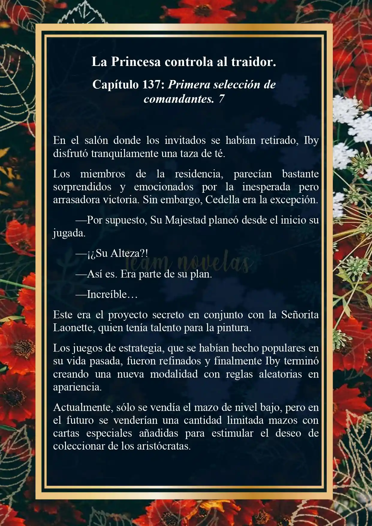 La Princesa Controla Al Traidor (Novela) - Capítulo 137 - Página 2 - LectorTMOo