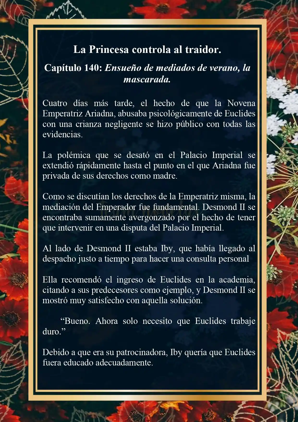 La Princesa Controla Al Traidor (Novela) - Capítulo 140 - Página 2 - LectorTMOo