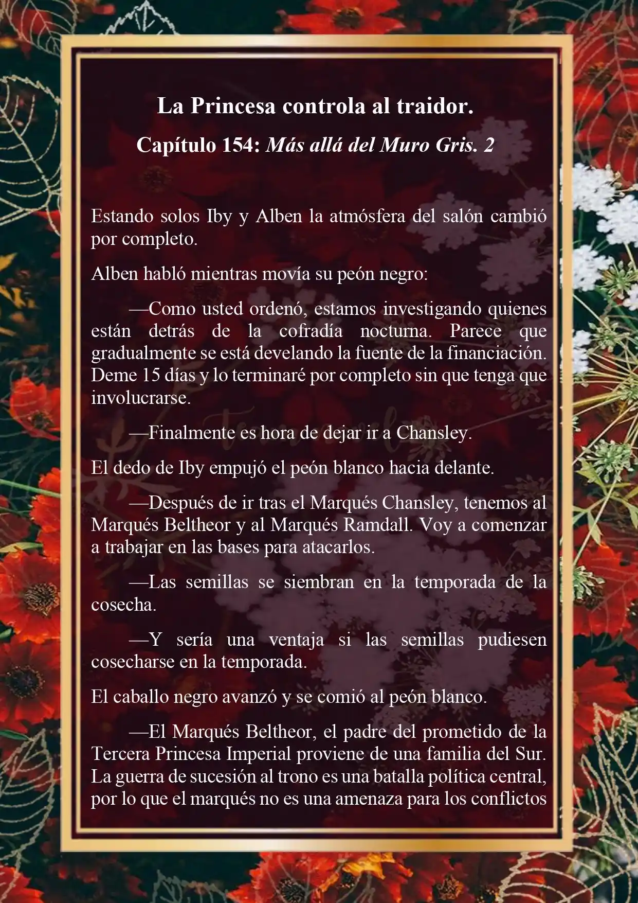 La Princesa Controla Al Traidor (Novela) - Capítulo 154 - Página 2 - LectorTMOo
