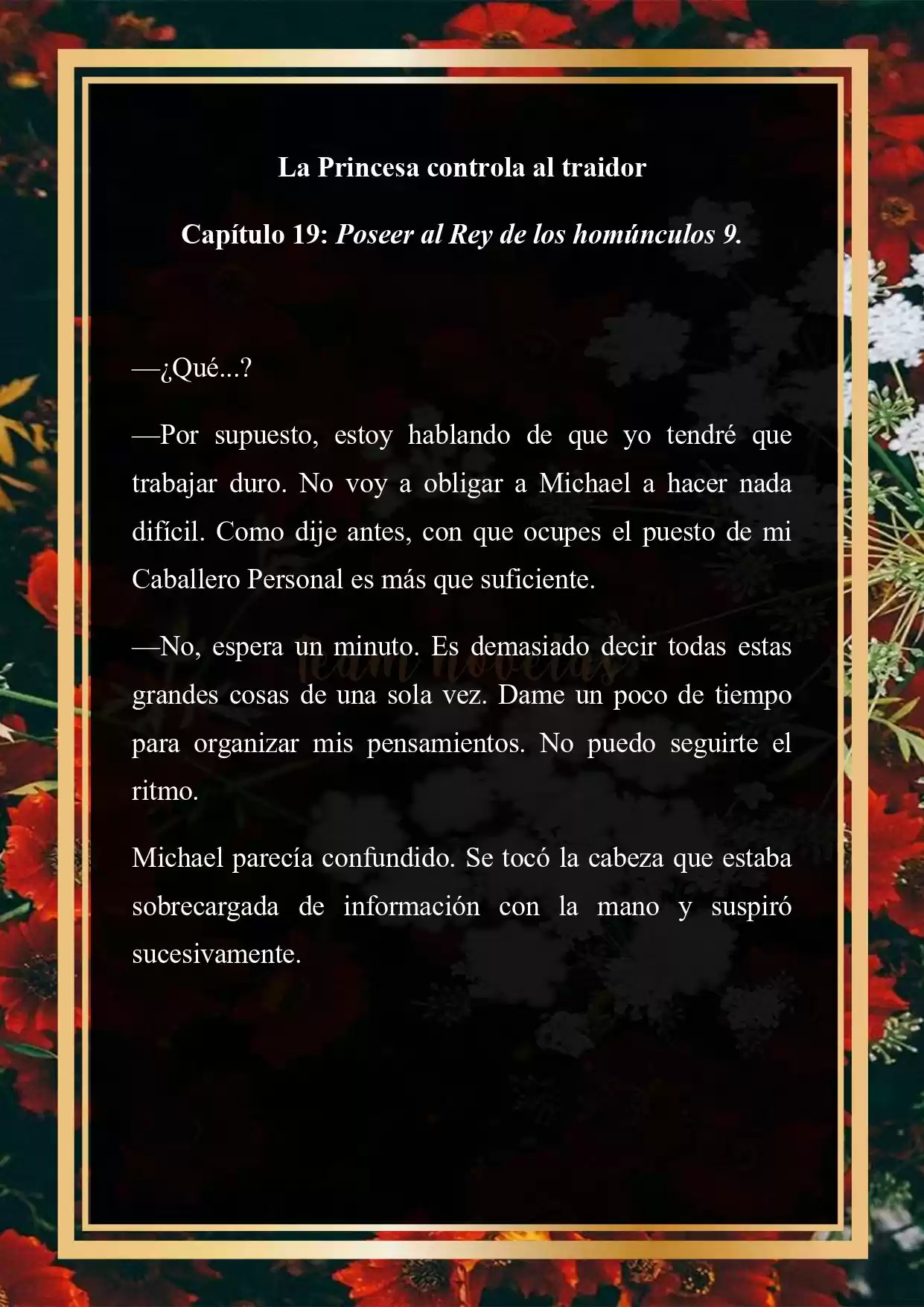 La Princesa Controla Al Traidor (Novela) - Capítulo 19 - Página 2 - LectorTMOo