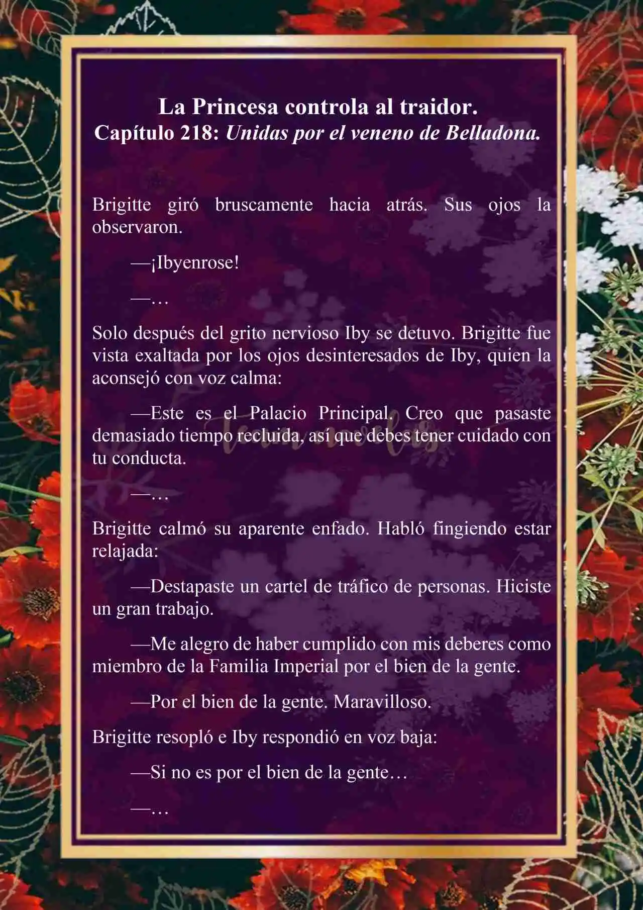 La Princesa Controla Al Traidor (Novela) - Capítulo 218 - Página 2 - LectorTMOo