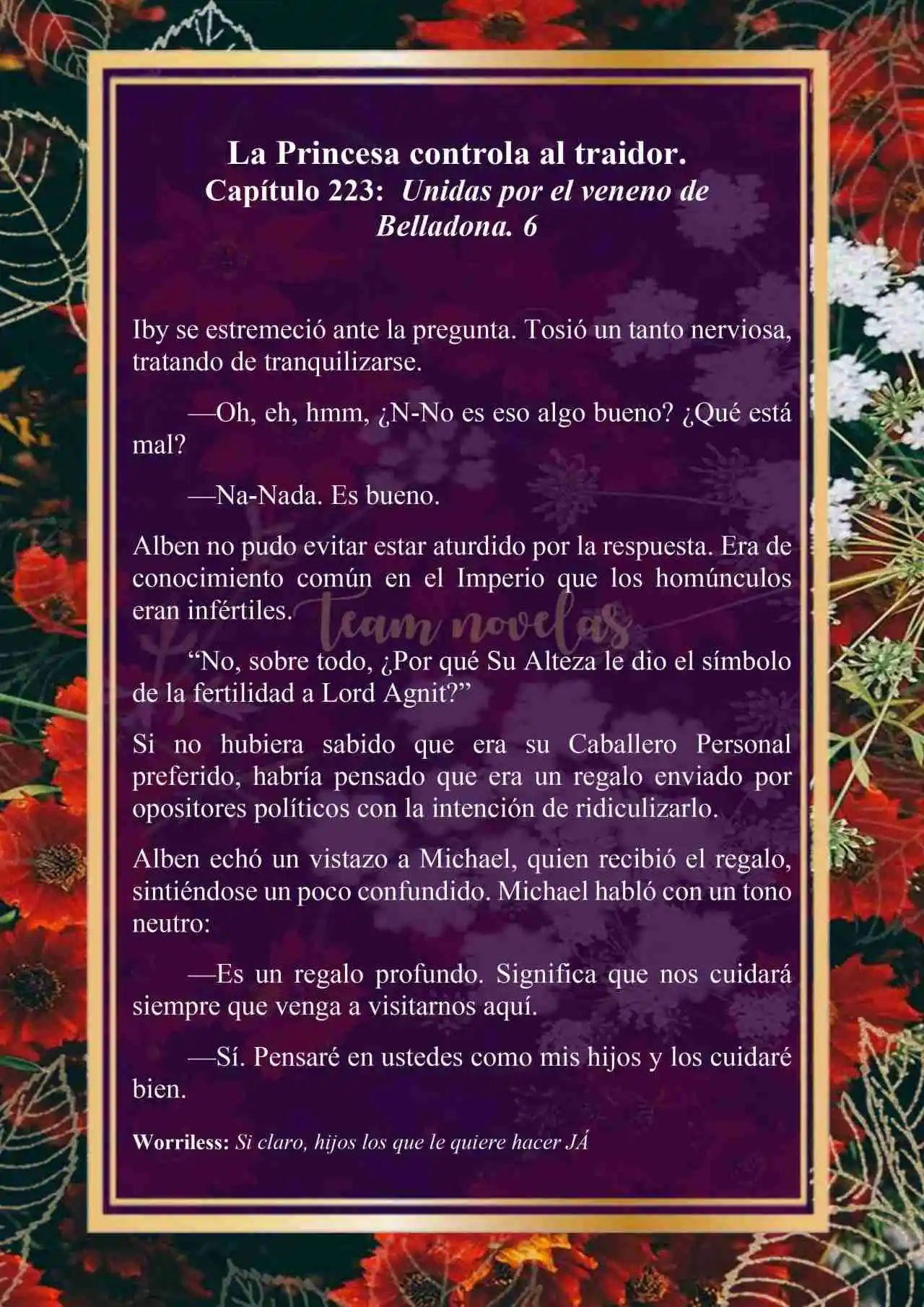 La Princesa Controla Al Traidor (Novela) - Capítulo 223 - Página 3 - LectorTMOo