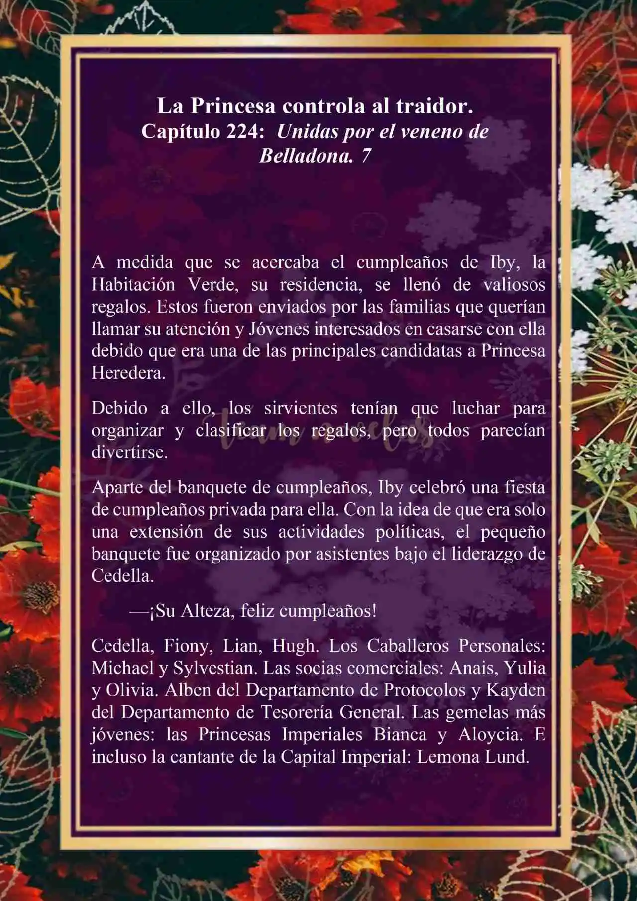 La Princesa Controla Al Traidor (Novela) - Capítulo 224 - Página 2 - LectorTMOo