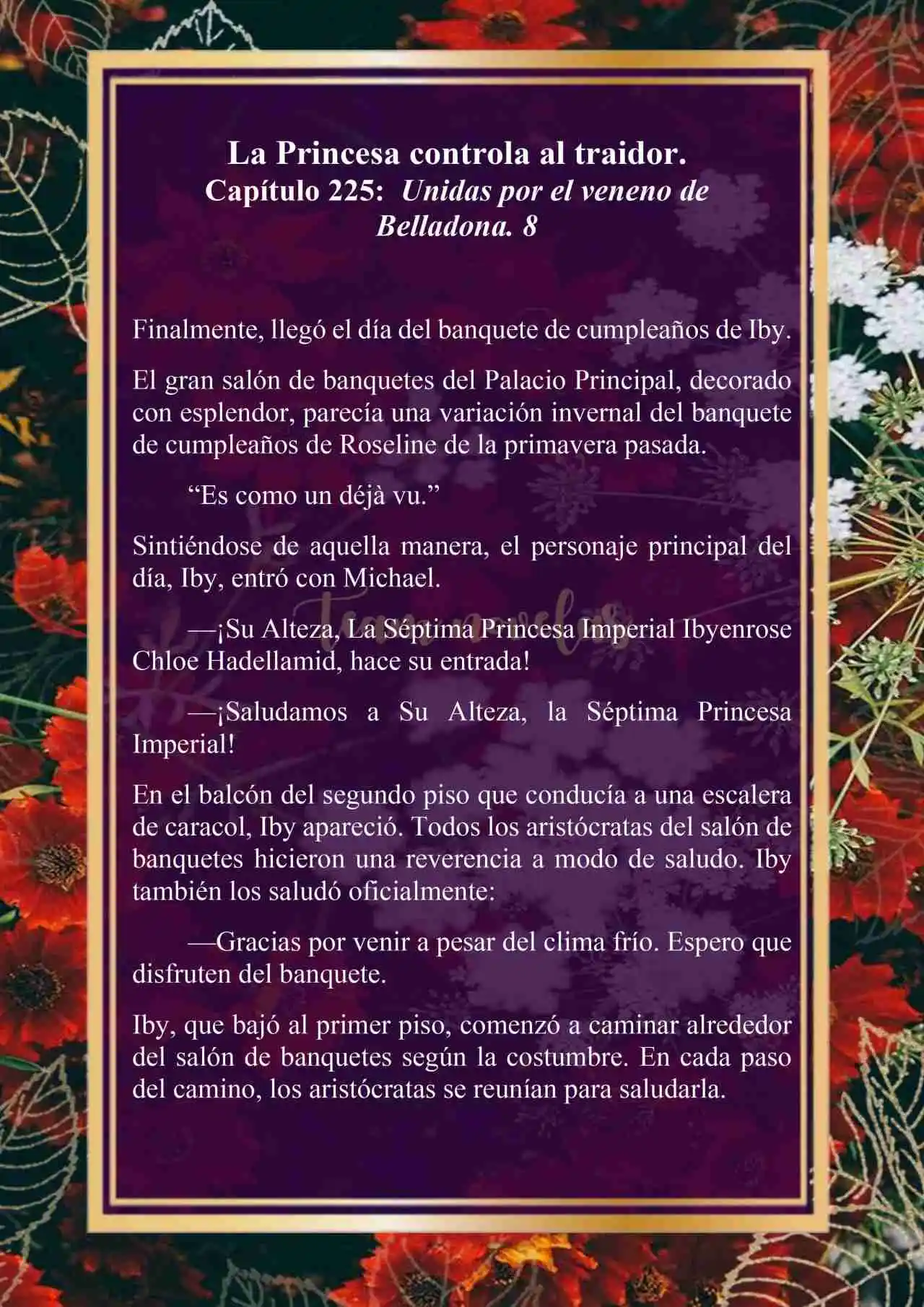 La Princesa Controla Al Traidor (Novela) - Capítulo 225 - Página 2 - LectorTMOo