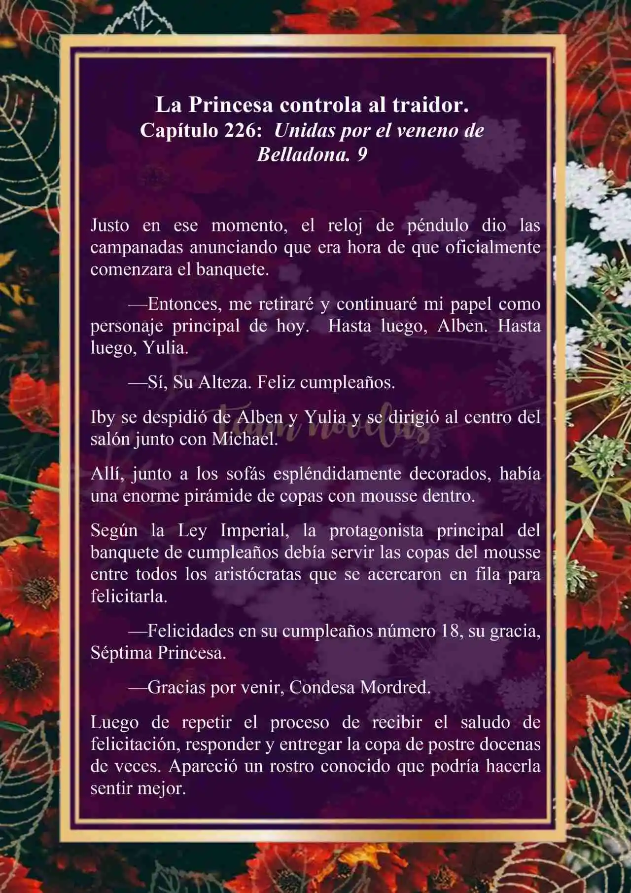 La Princesa Controla Al Traidor (Novela) - Capítulo 226 - Página 2 - LectorTMOo