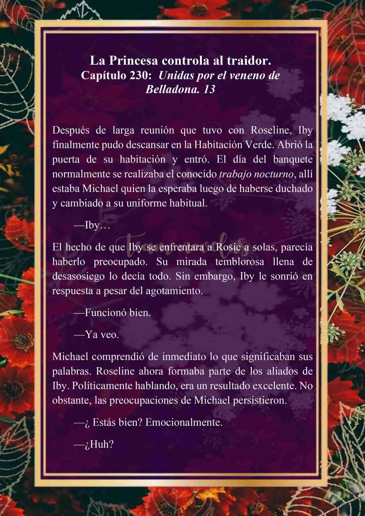 La Princesa Controla Al Traidor (Novela) - Capítulo 230 - Página 2 - LectorTMOo