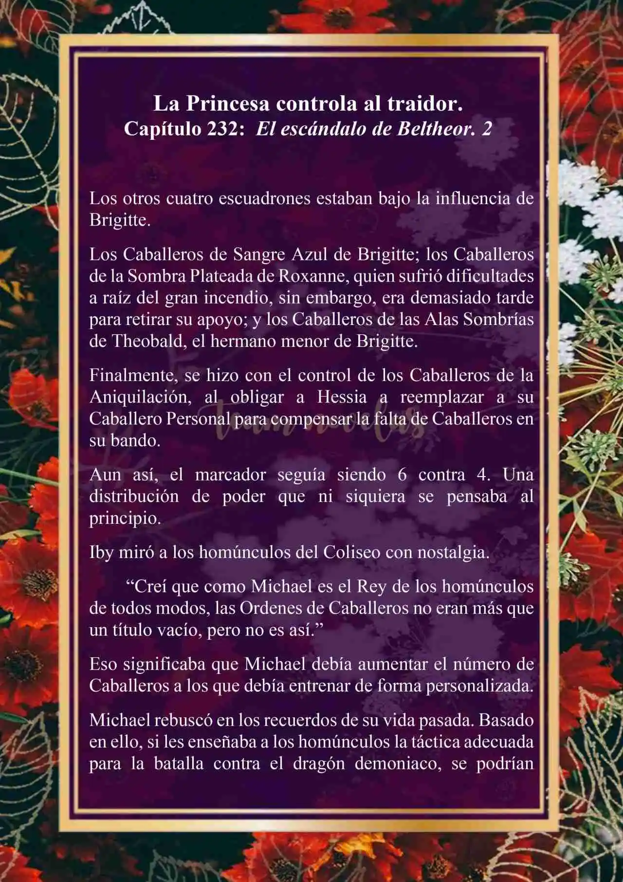 La Princesa Controla Al Traidor (Novela) - Capítulo 232 - Página 2 - LectorTMOo