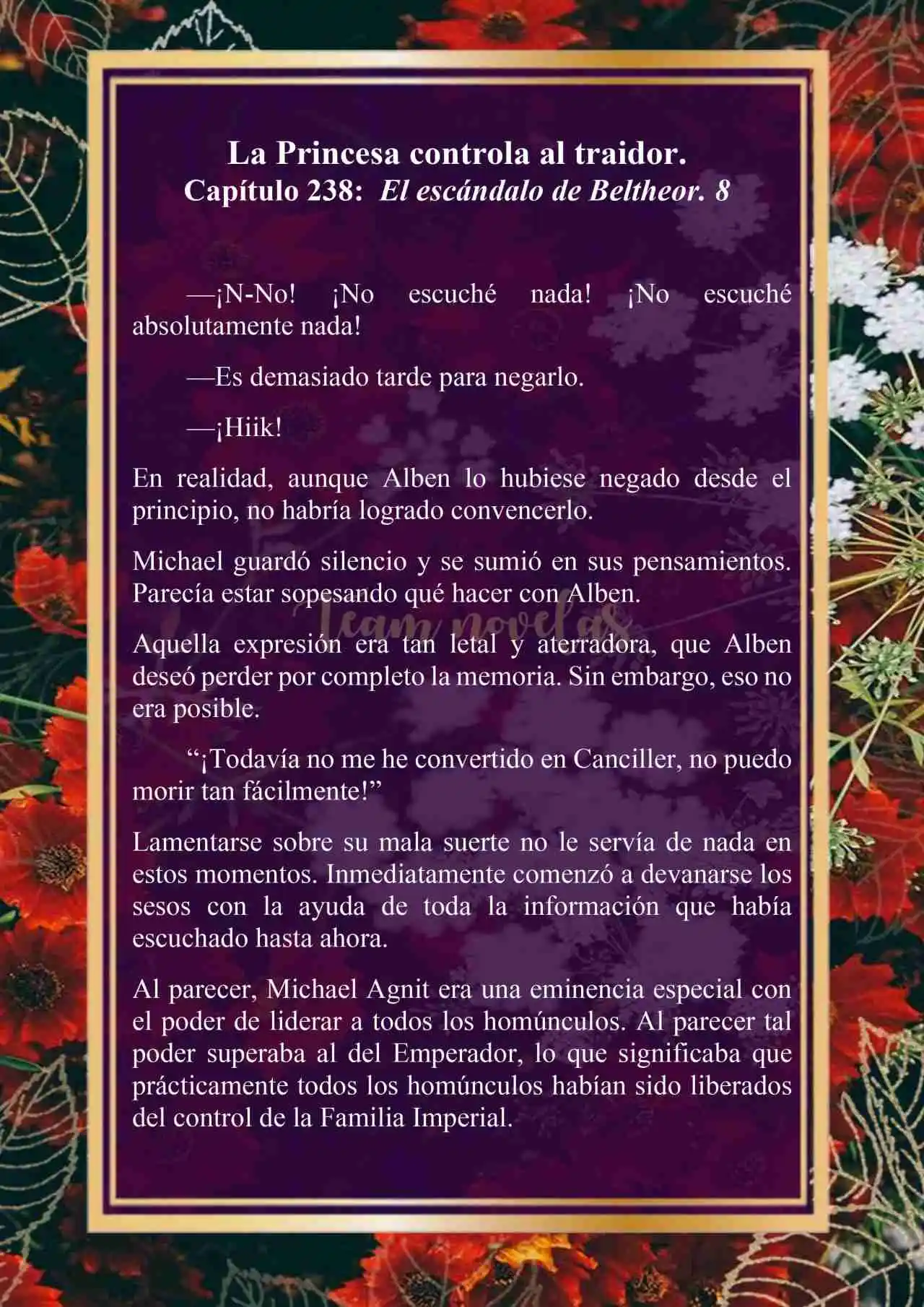 La Princesa Controla Al Traidor (Novela) - Capítulo 238 - Página 5 - LectorTMOo