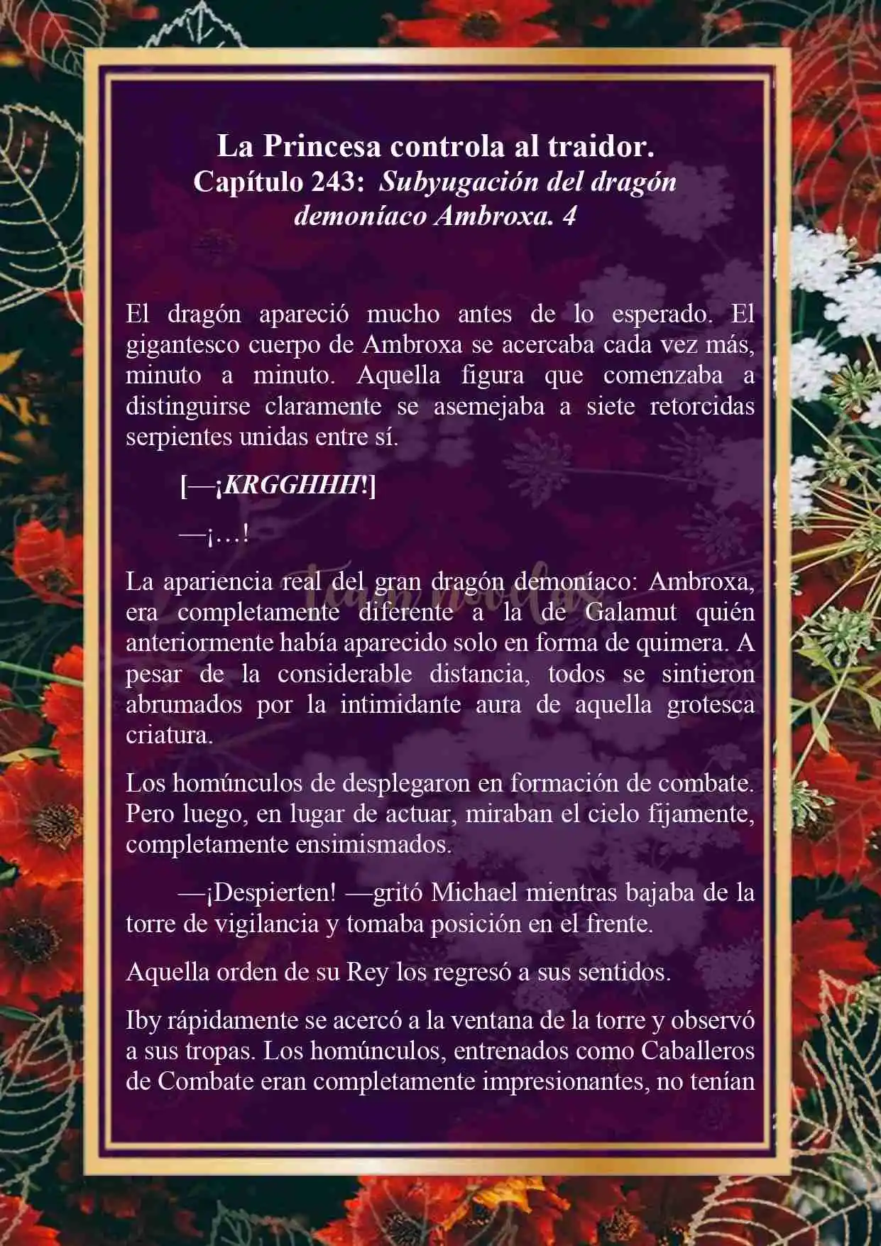 La Princesa Controla Al Traidor (Novela) - Capítulo 243 - Página 3 - LectorTMOo