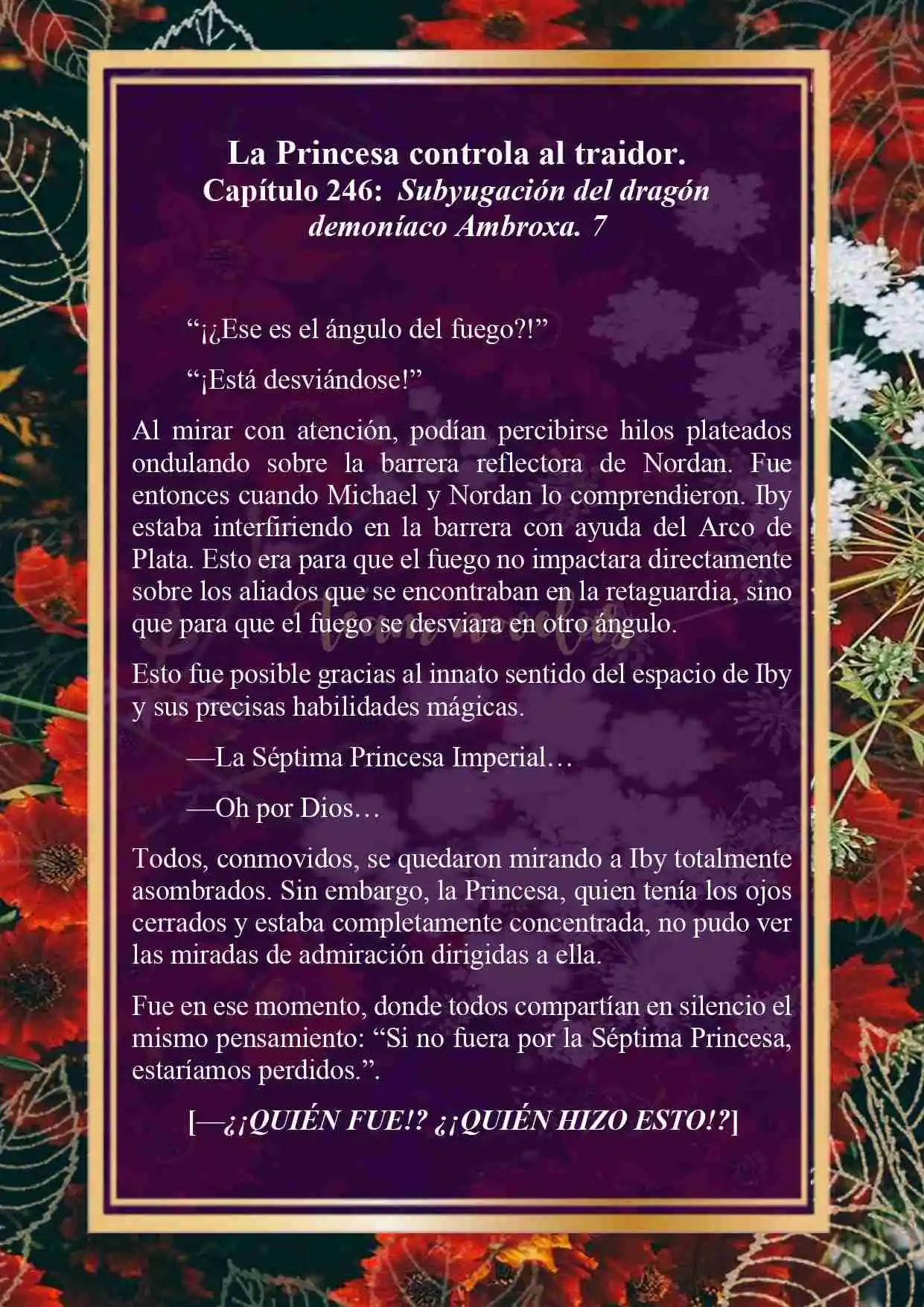 La Princesa Controla Al Traidor (Novela) - Capítulo 246 - Página 4 - LectorTMOo