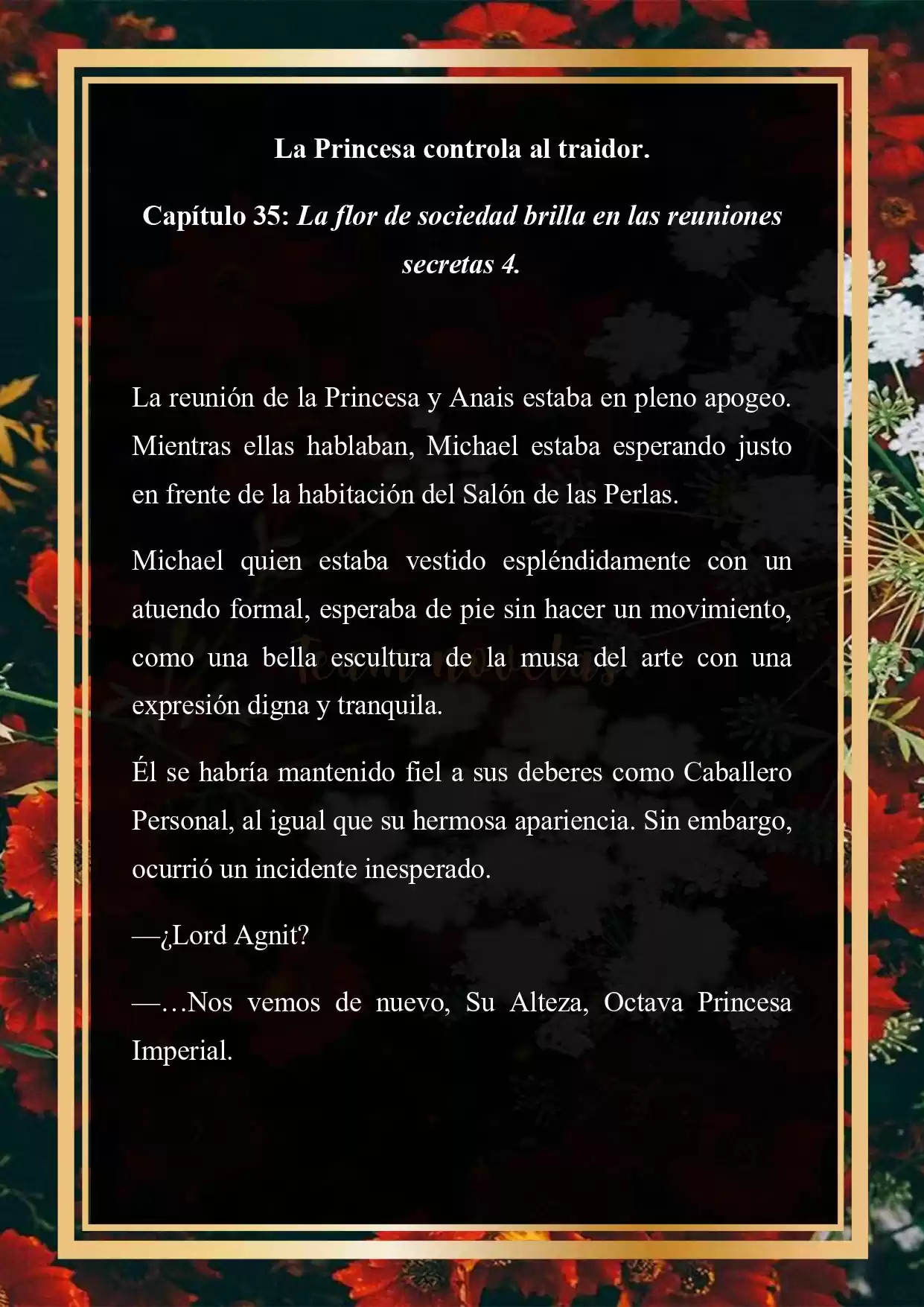 La Princesa Controla Al Traidor (Novela) - Capítulo 35 - Página 2 - LectorTMOo