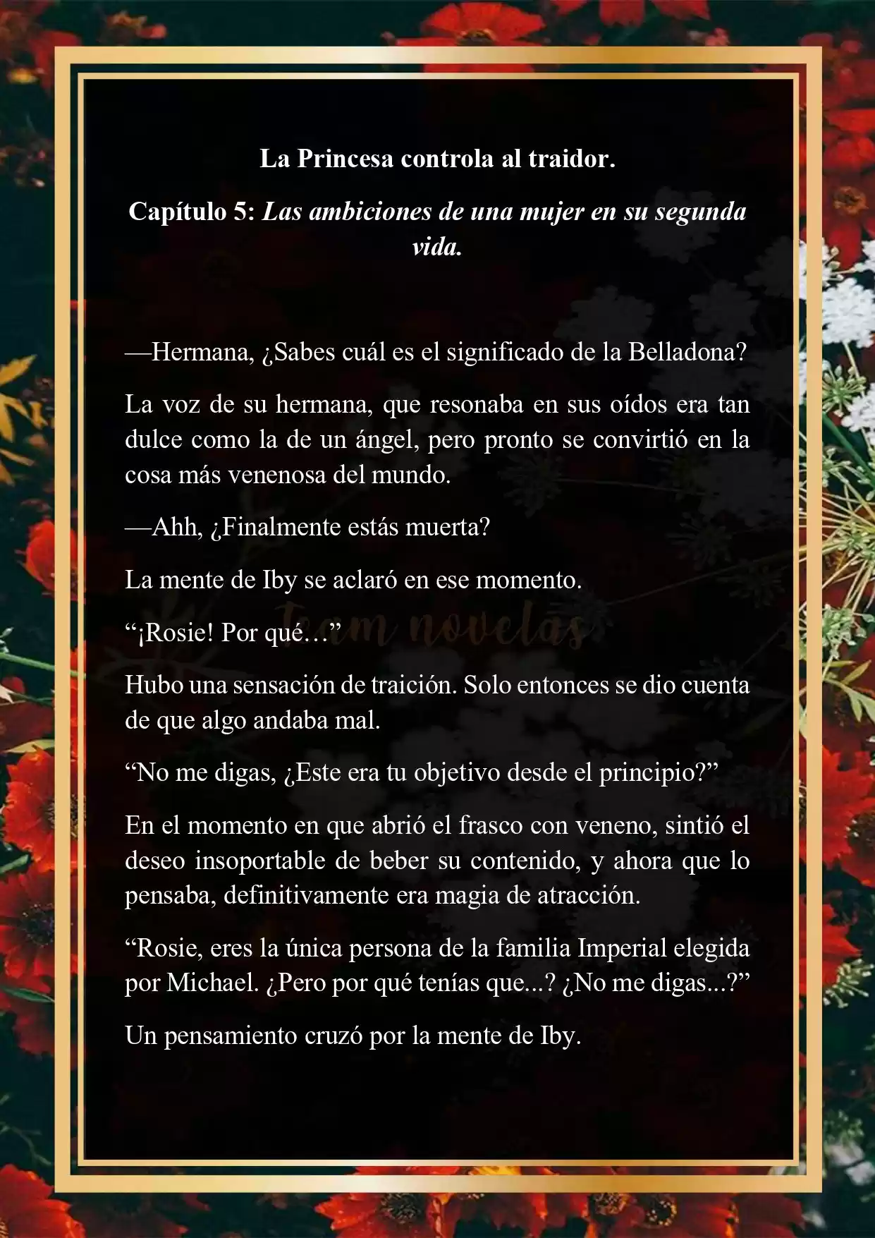 La Princesa Controla Al Traidor (Novela) - Capítulo 5 - Página 2 - LectorTMOo