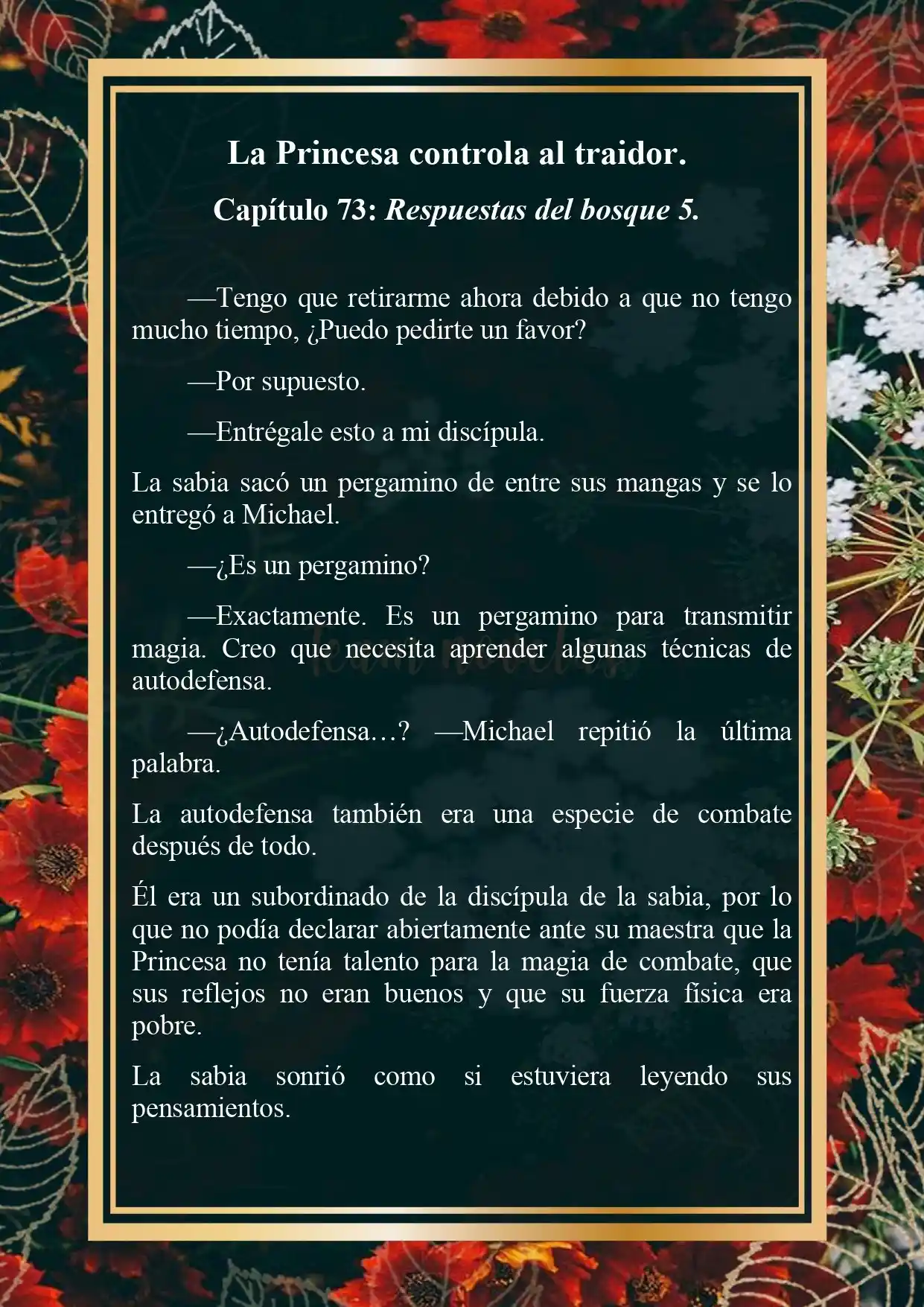 La Princesa Controla Al Traidor (Novela) - Capítulo 73 - Página 2 - LectorTMOo