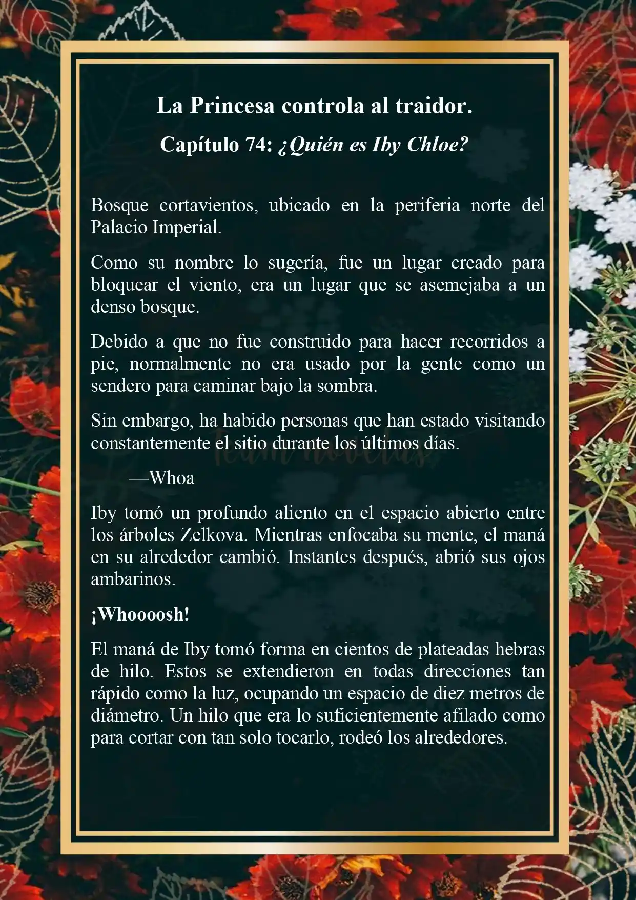 La Princesa Controla Al Traidor (Novela) - Capítulo 74 - Página 2 - LectorTMOo