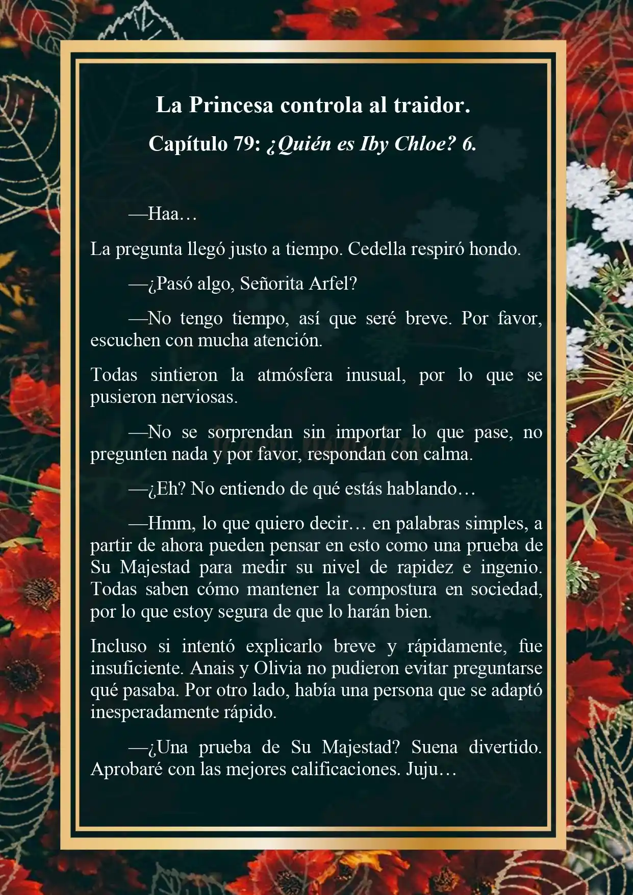 La Princesa Controla Al Traidor (Novela) - Capítulo 79 - Página 2 - LectorTMOo