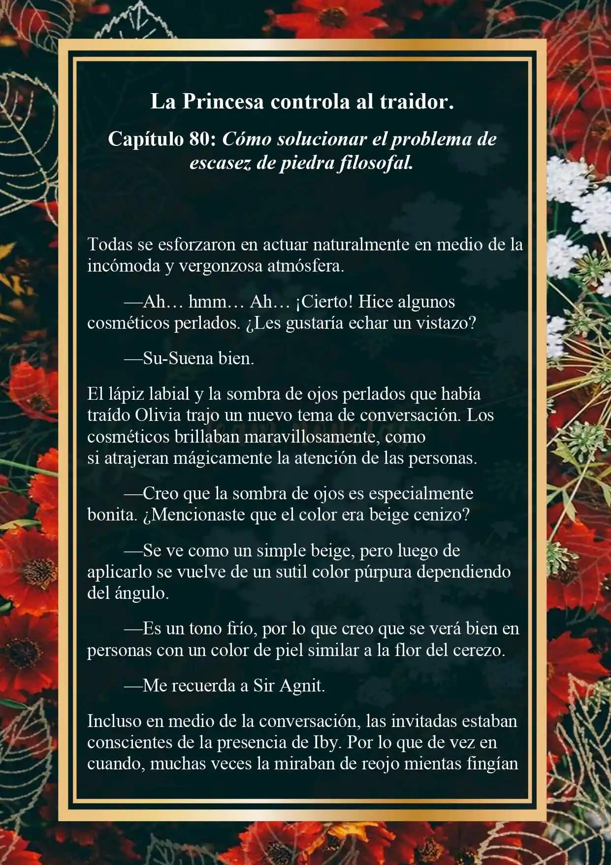 La Princesa Controla Al Traidor (Novela) - Capítulo 80 - Página 2 - LectorTMOo