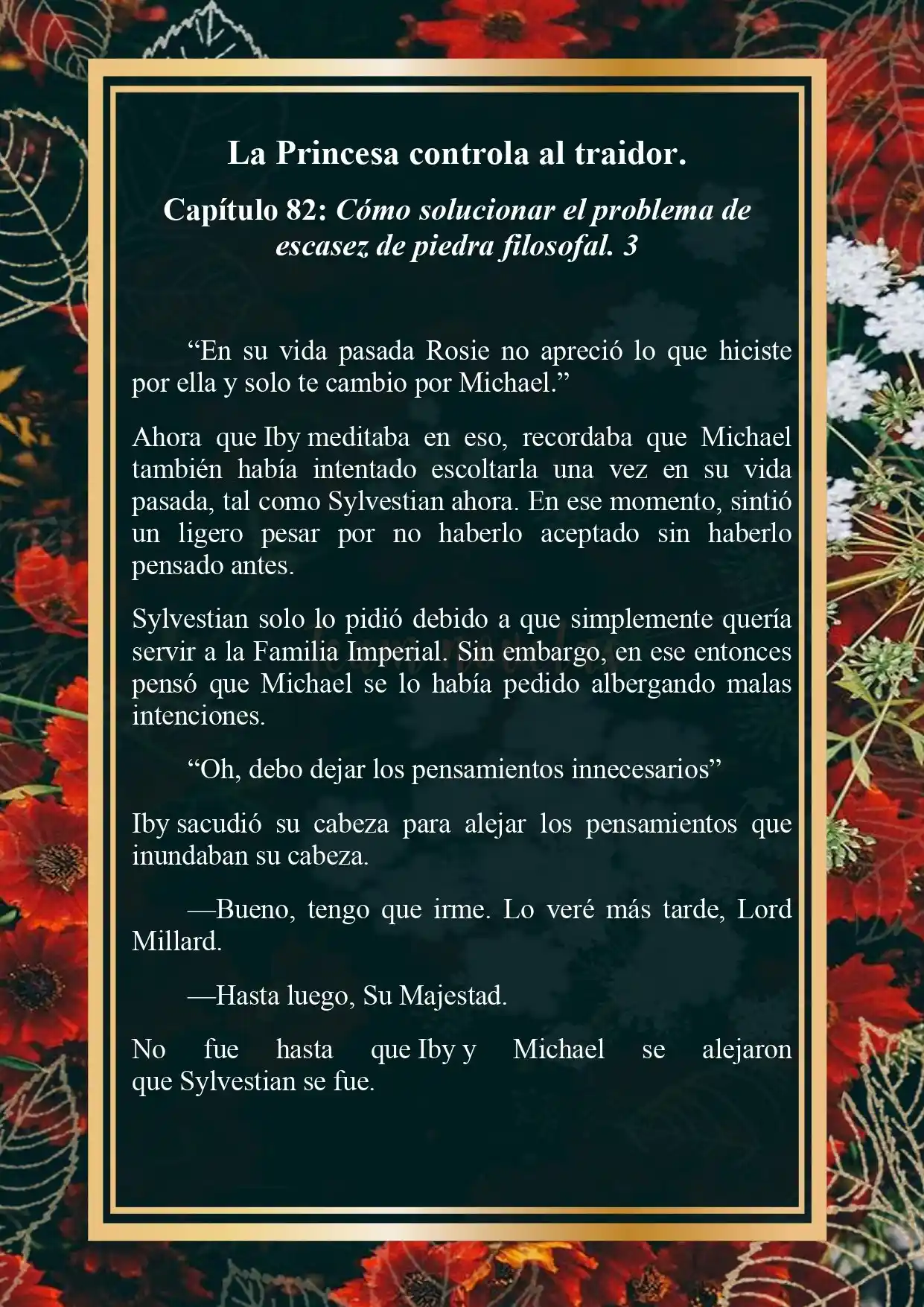La Princesa Controla Al Traidor (Novela) - Capítulo 82 - Página 2 - LectorTMOo