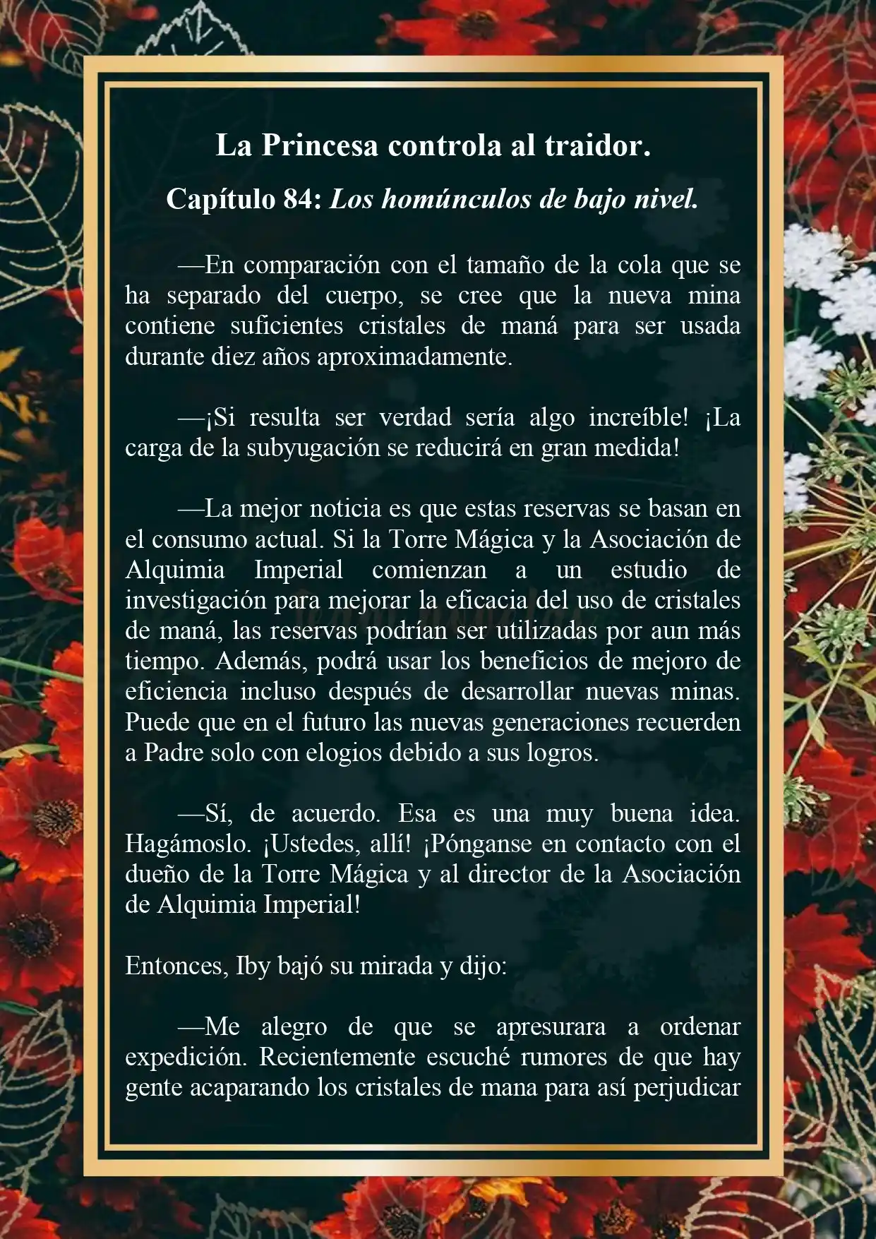 La Princesa Controla Al Traidor (Novela) - Capítulo 84 - Página 2 - LectorTMOo