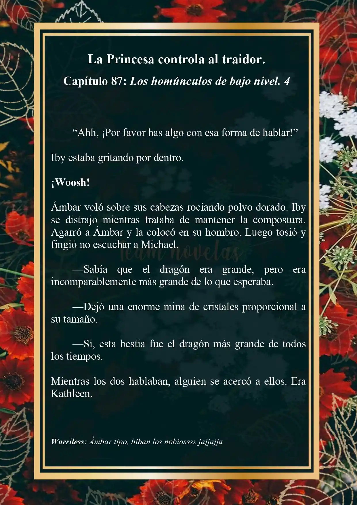 La Princesa Controla Al Traidor (Novela) - Capítulo 87 - Página 2 - LectorTMOo