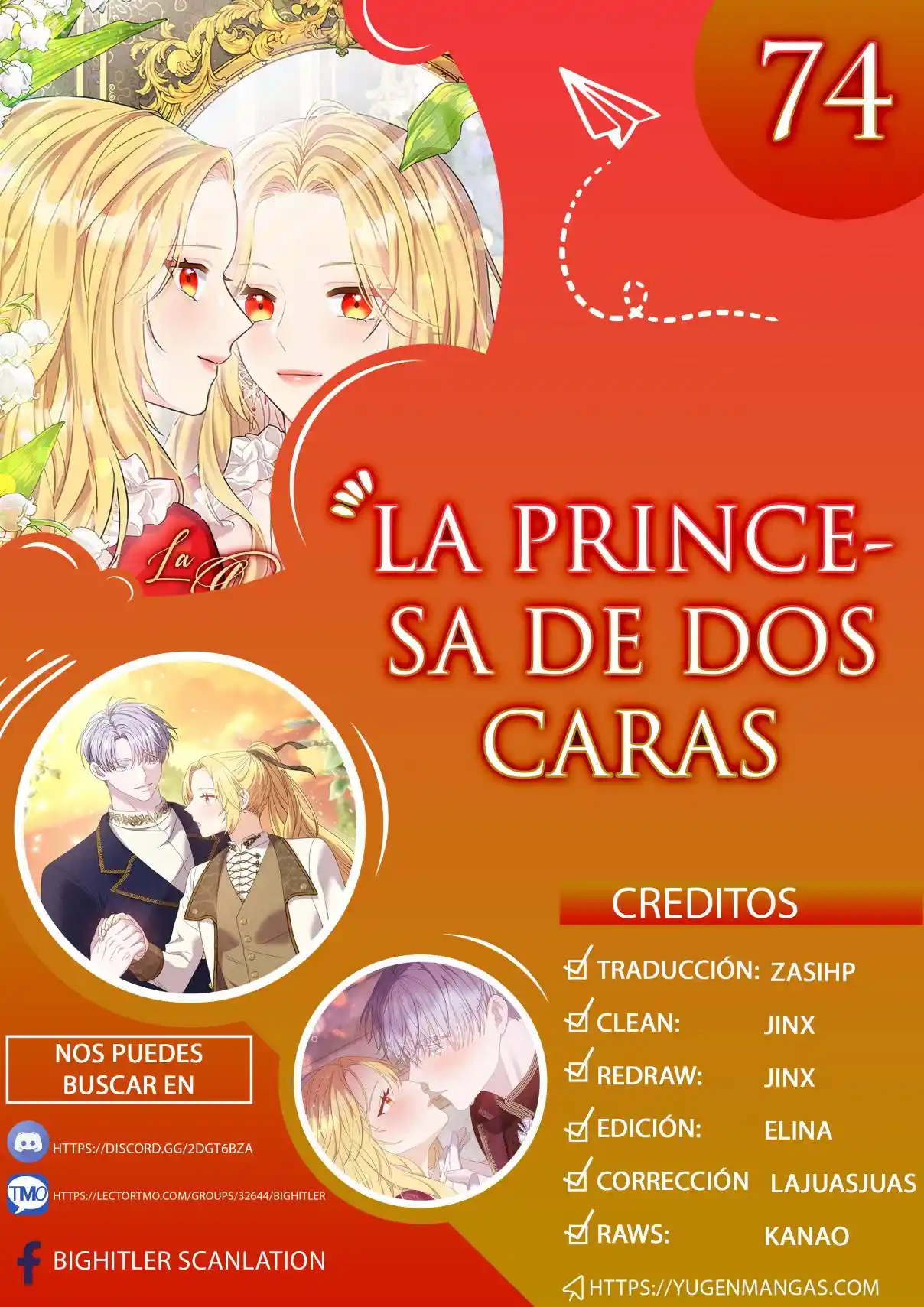 La Princesa De Dos Caras - Capítulo 74 - Página 1 - LectorTMOo