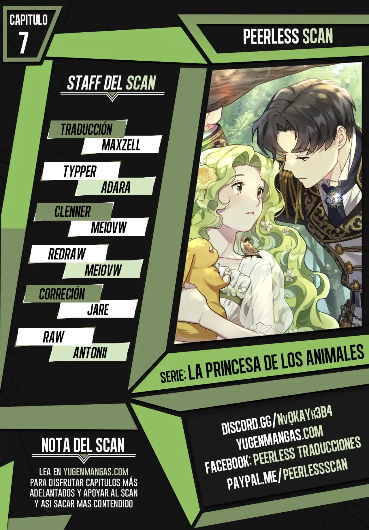 La Princesa De Los Animales. - Capítulo 7 - Página 1 - LectorTMOo