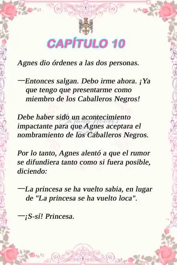 LA PRINCESA OCULTA SU FANATISMO (Novela) - Capítulo 10 - Página 3 - LectorTMOo
