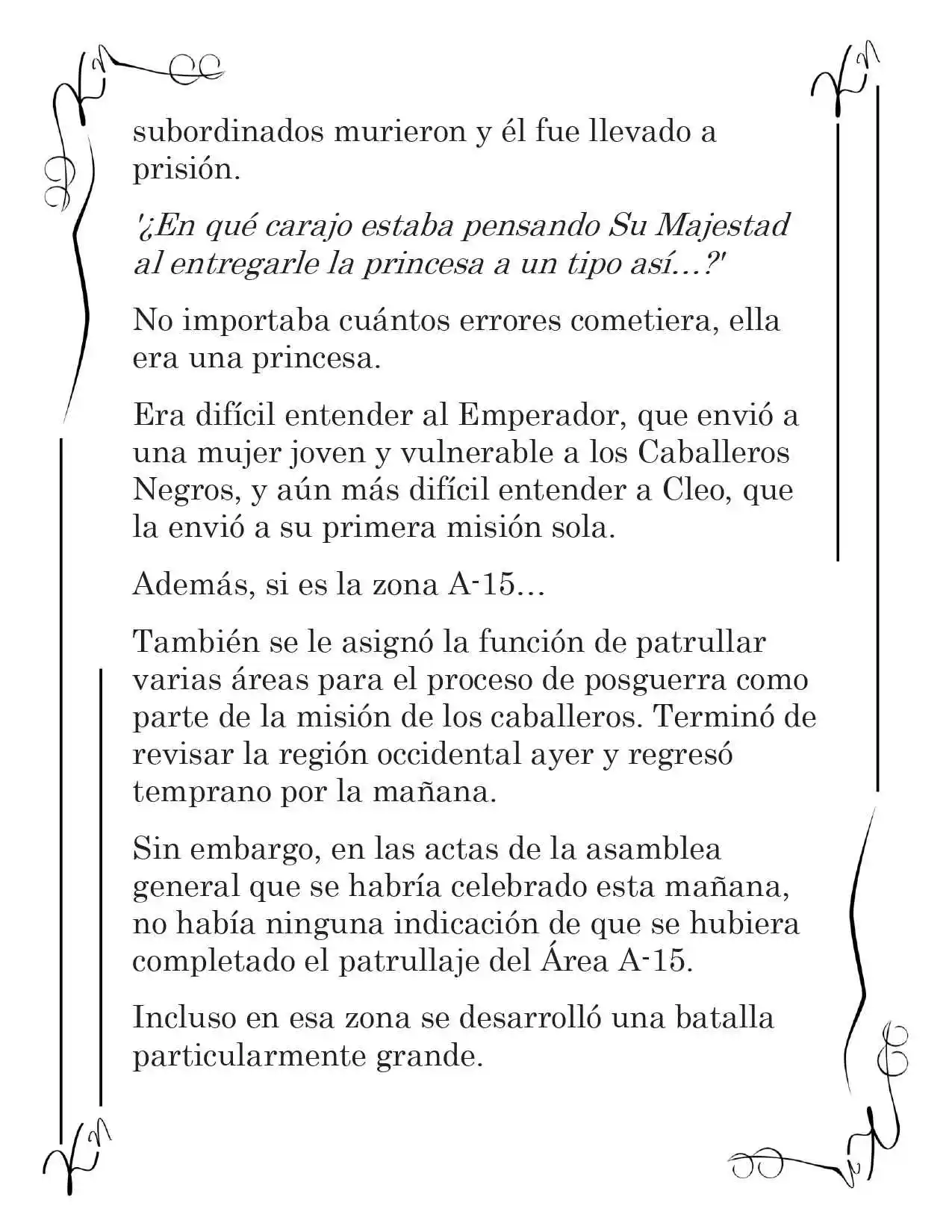 LA PRINCESA OCULTA SU FANATISMO (Novela) - Capítulo 12 - Página 6 - LectorTMOo