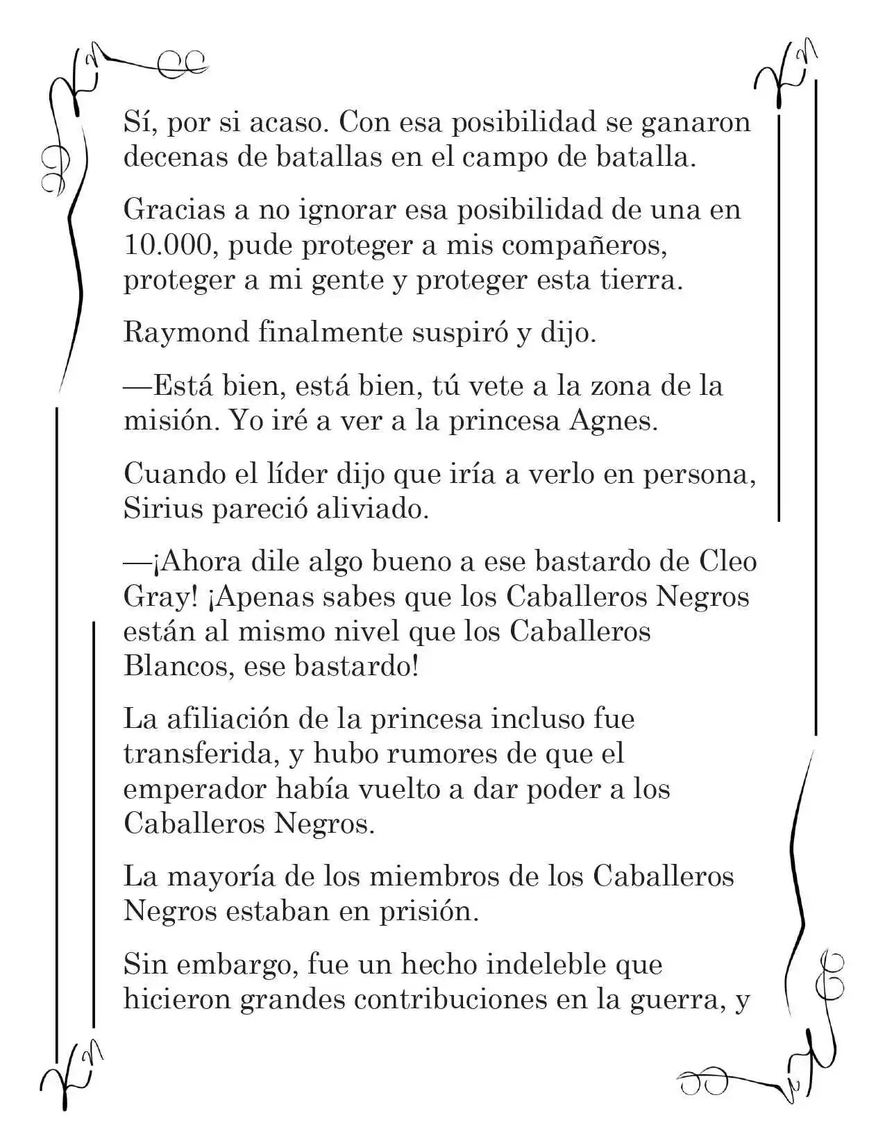 LA PRINCESA OCULTA SU FANATISMO (Novela) - Capítulo 13 - Página 3 - LectorTMOo