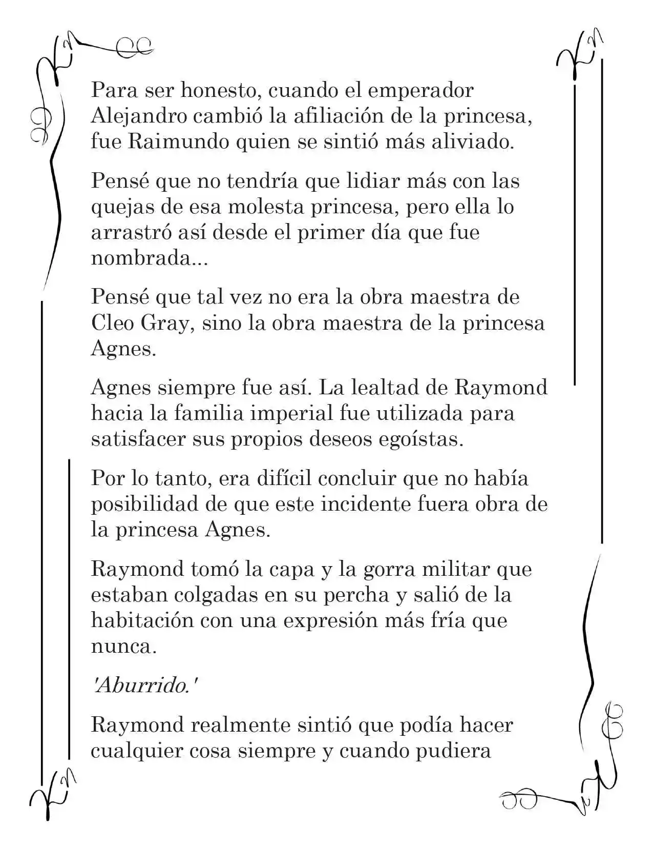 LA PRINCESA OCULTA SU FANATISMO (Novela) - Capítulo 13 - Página 5 - LectorTMOo