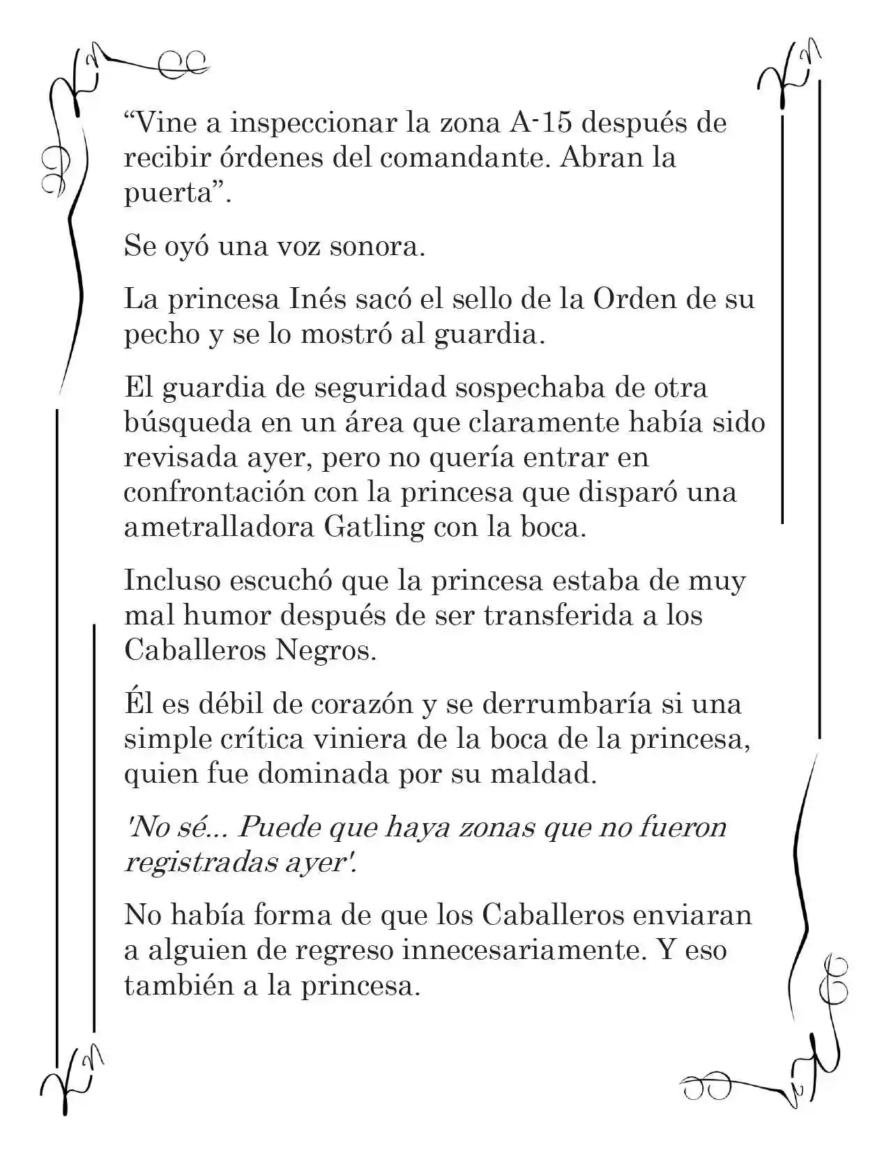 LA PRINCESA OCULTA SU FANATISMO (Novela) - Capítulo 13 - Página 8 - LectorTMOo