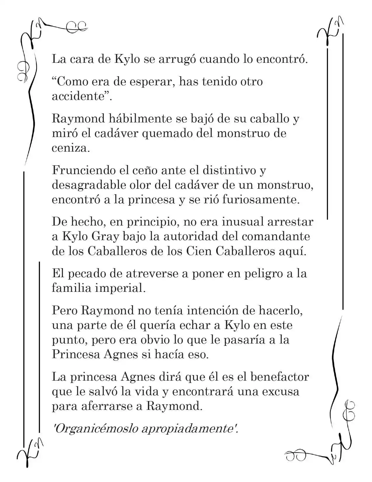 LA PRINCESA OCULTA SU FANATISMO (Novela) - Capítulo 15 - Página 2 - LectorTMOo