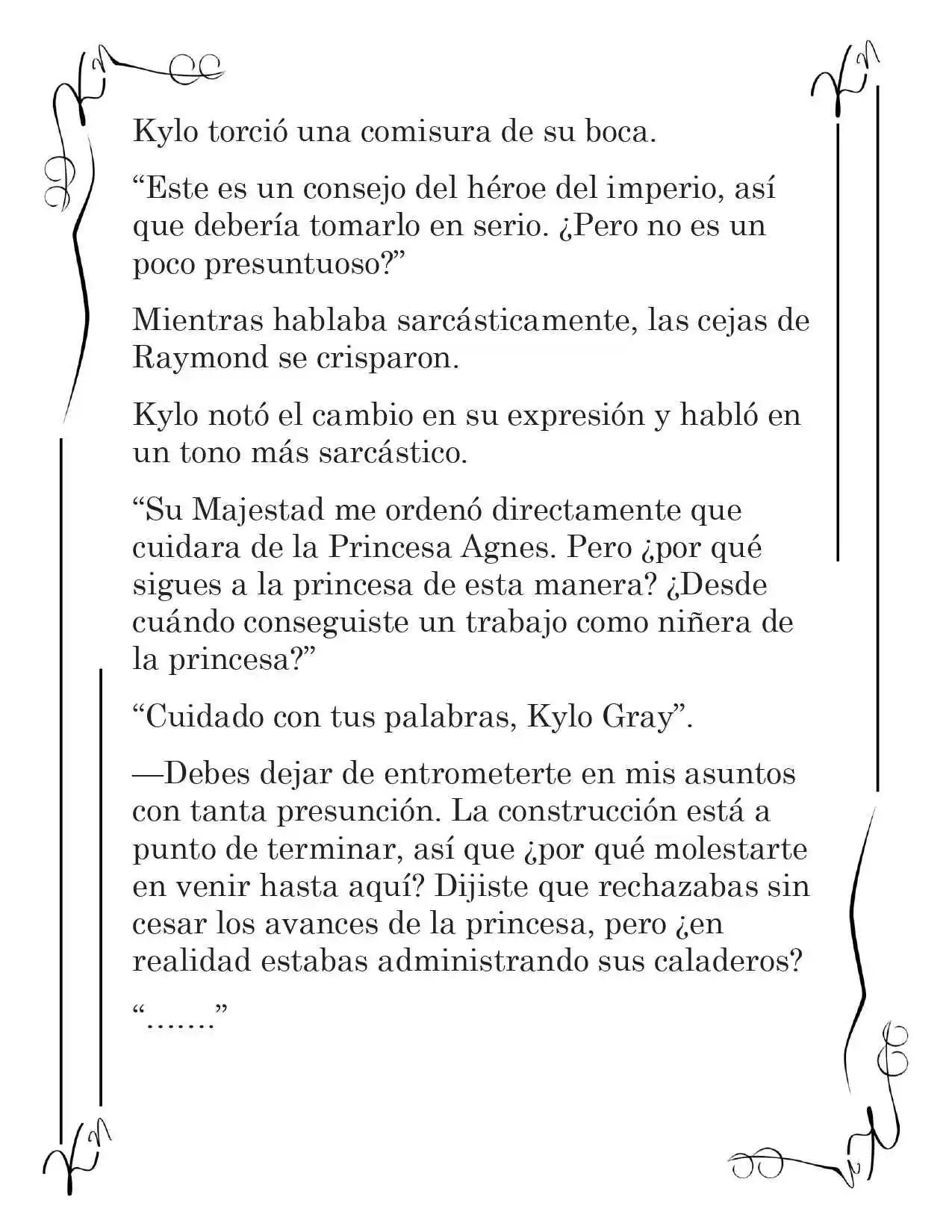 LA PRINCESA OCULTA SU FANATISMO (Novela) - Capítulo 15 - Página 6 - LectorTMOo